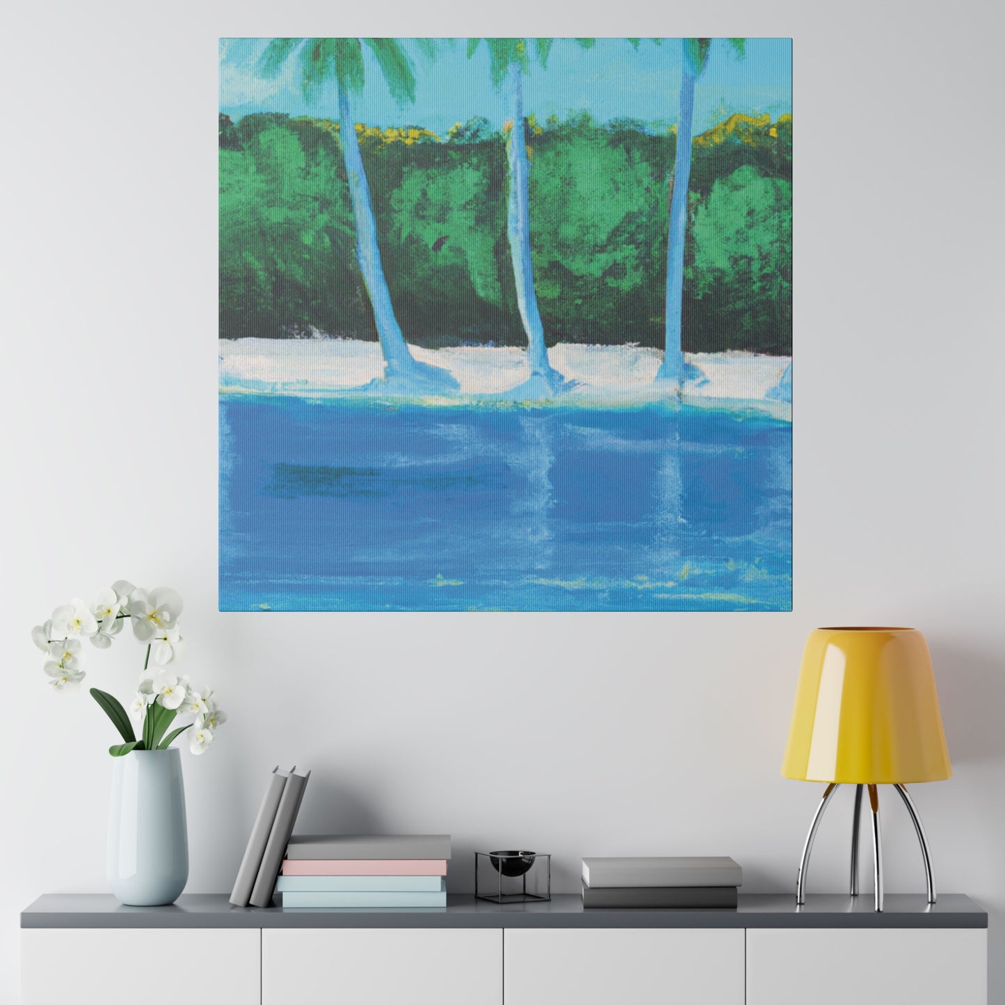 5467L - Bahamas Ocean Painting Print | Bahamas | Ocean | Beach | Poster | Home Decor | Wall Art | Canvas