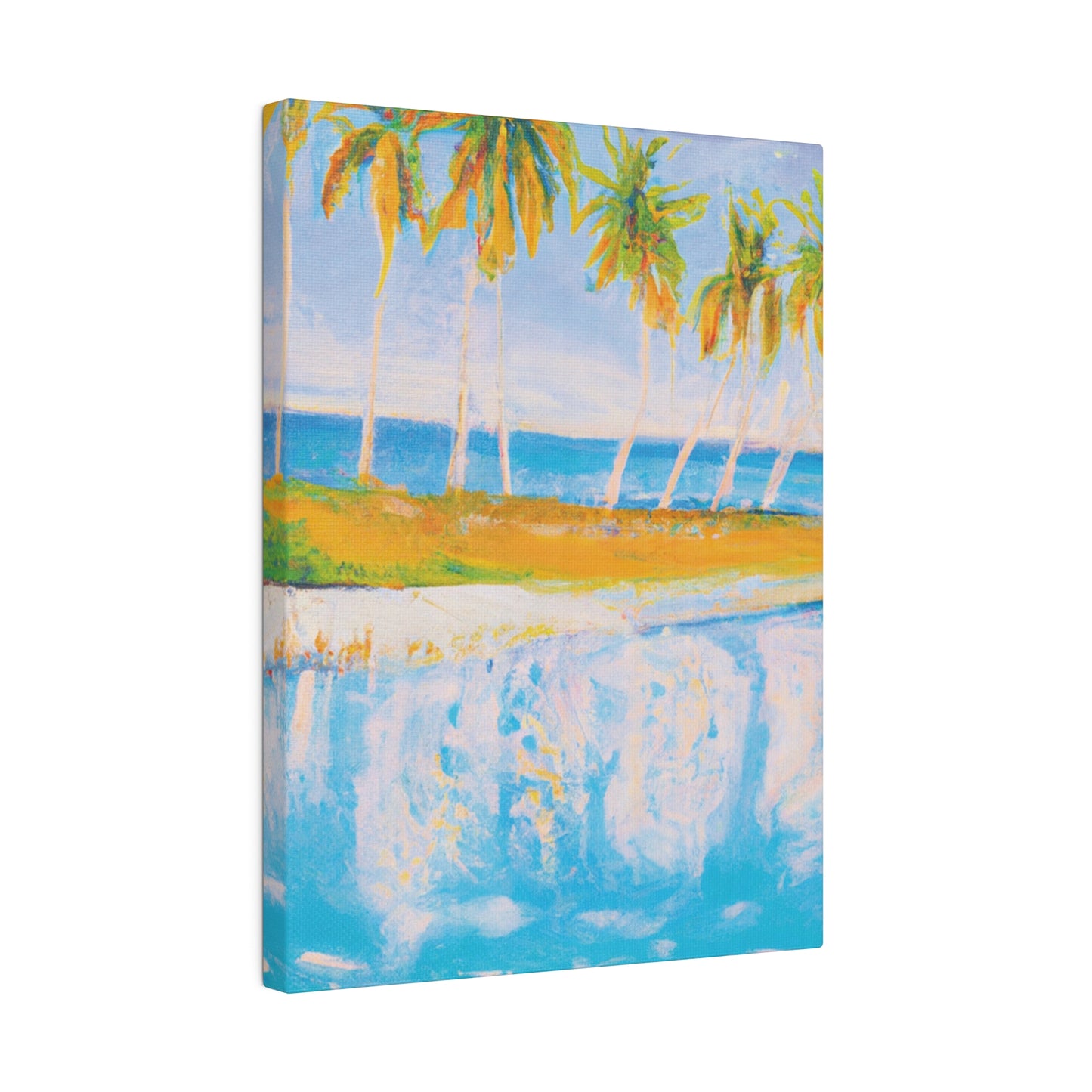 4904O - Bahamas Ocean Painting Print | Bahamas | Ocean | Beach | Poster | Home Decor | Wall Art | Canvas