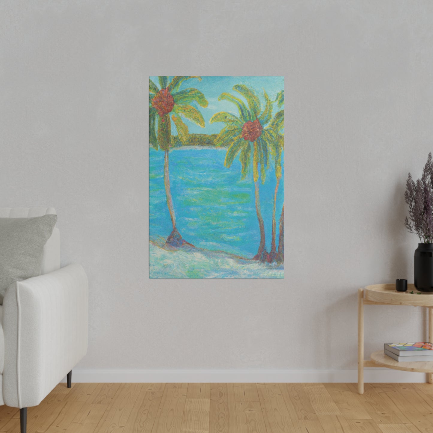 3357G - Bahamas Ocean Painting Print | Bahamas | Ocean | Beach | Poster | Home Decor | Wall Art | Canvas