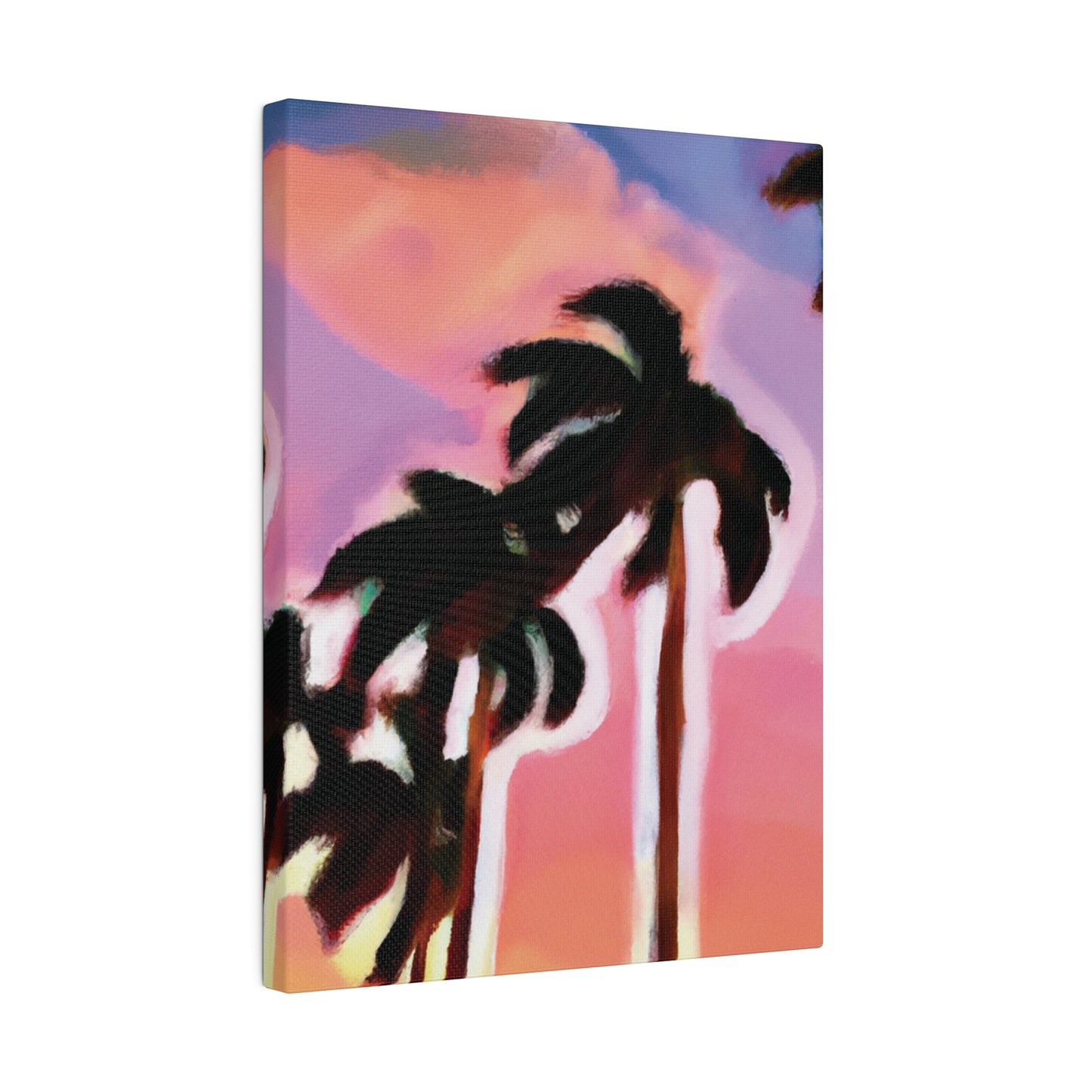 3563H - Miami Beach Sunset Painting Print | Miami | Beach | Sunset | Poster | Home Decor | Wall Art | Canvas