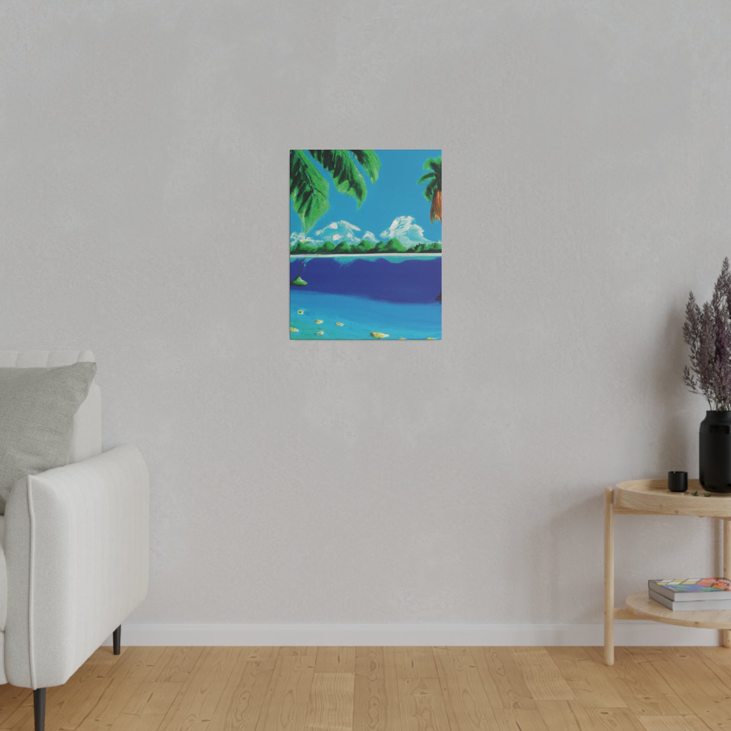 8246P - Bahamas Ocean Painting Print | Bahamas | Ocean | Beach | Poster | Home Decor | Wall Art | Canvas