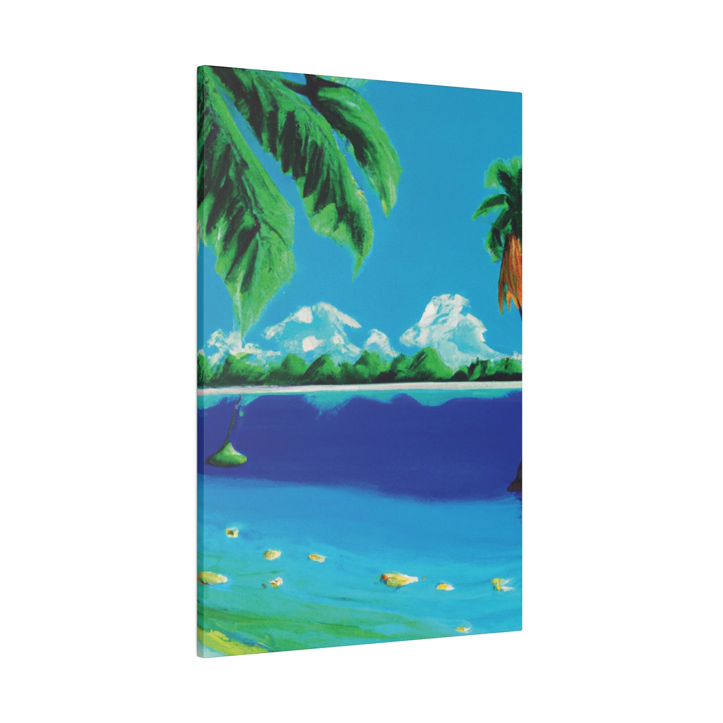 8246P - Bahamas Ocean Painting Print | Bahamas | Ocean | Beach | Poster | Home Decor | Wall Art | Canvas