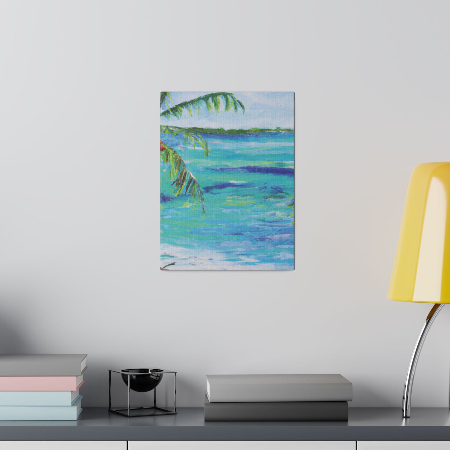 3158F - Bahamas Ocean Painting Print | Bahamas | Ocean | Beach | Poster | Home Decor | Wall Art | Canvas