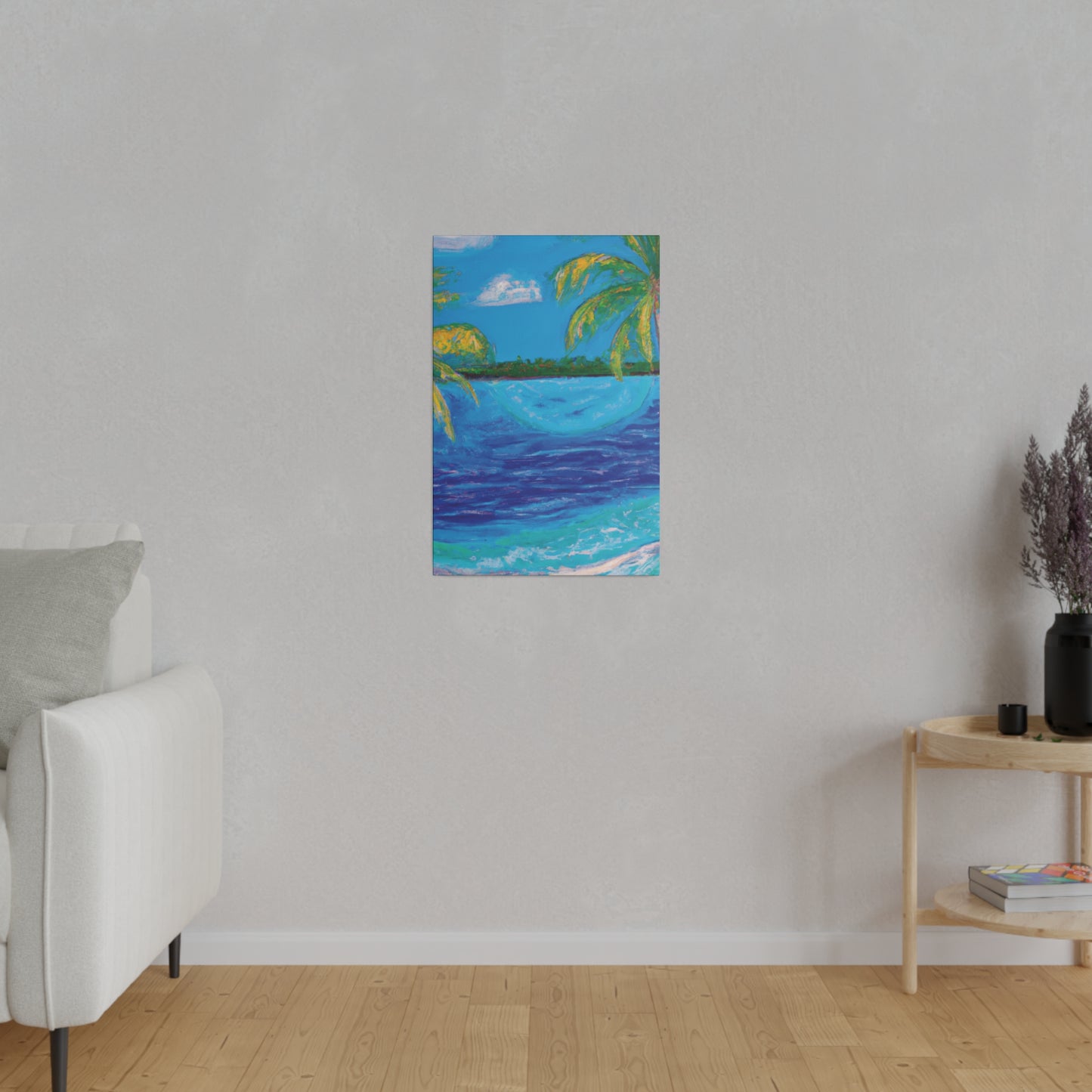 6704T - Bahamas Ocean Painting Print | Bahamas | Ocean | Beach | Poster | Home Decor | Wall Art | Canvas