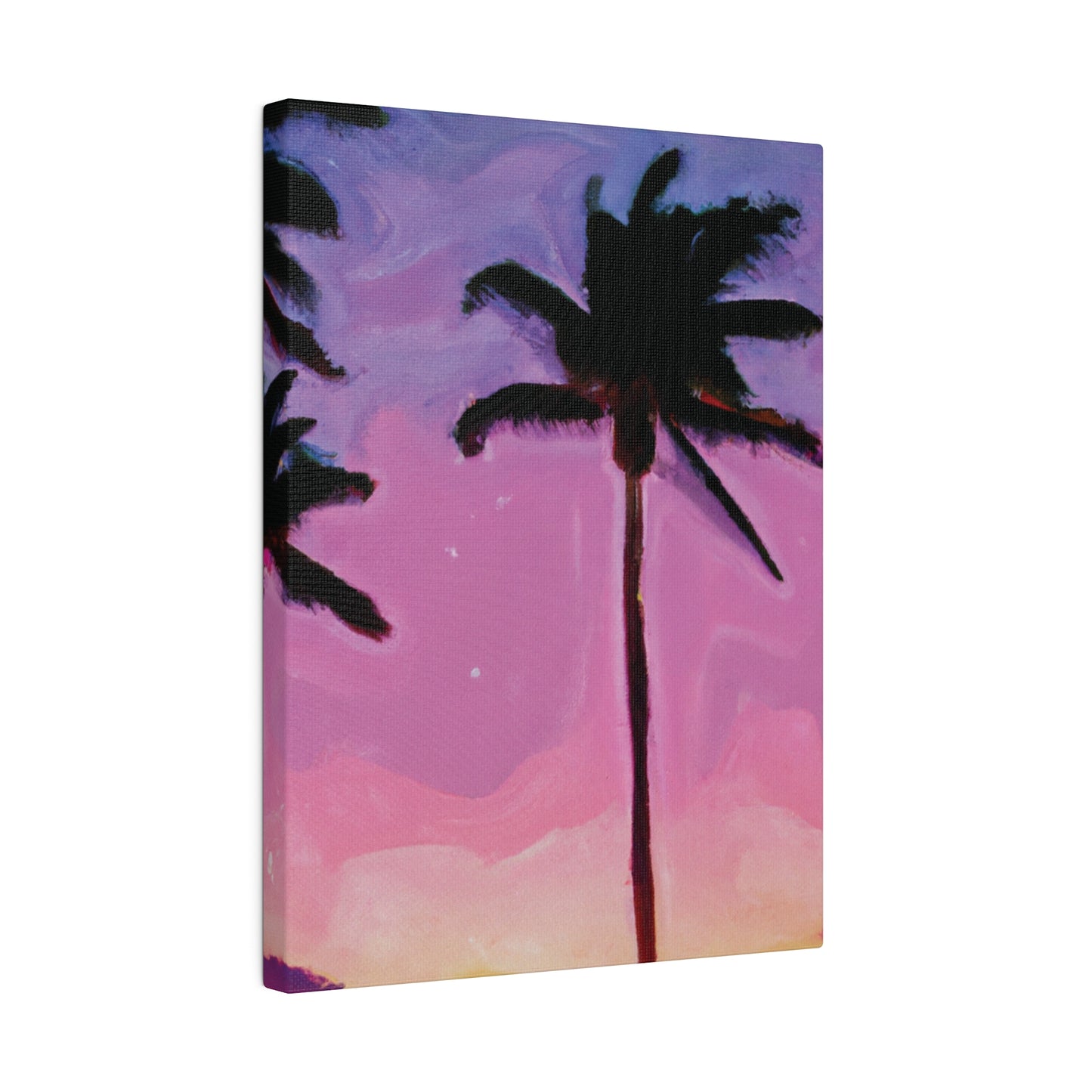 7801Y - Miami Beach Sunset Painting Print | Miami | Beach | Sunset | Poster | Home Decor | Wall Art | Canvas