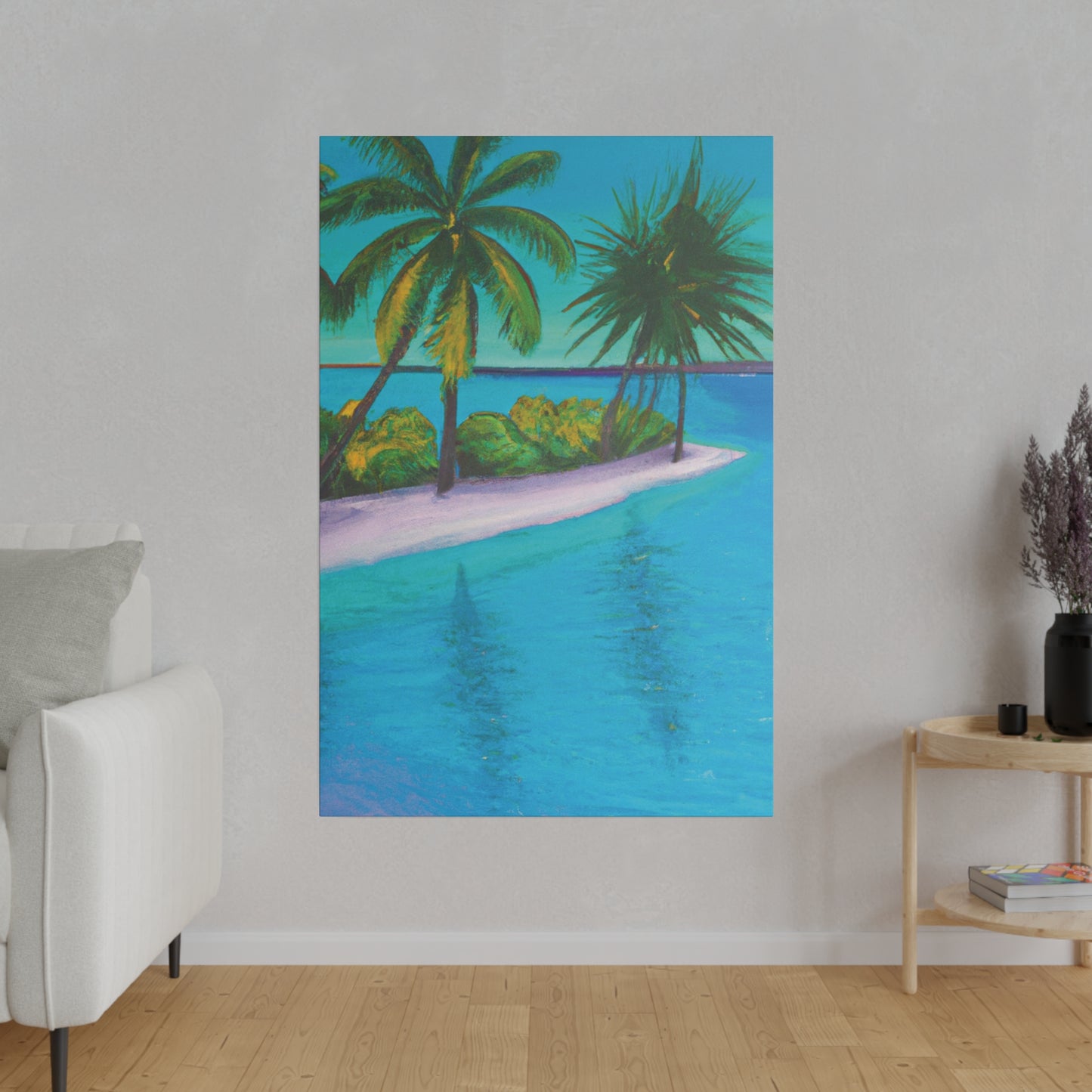 1899X - Bahamas Ocean Painting Print | Bahamas | Ocean | Beach | Poster | Home Decor | Wall Art | Canvas