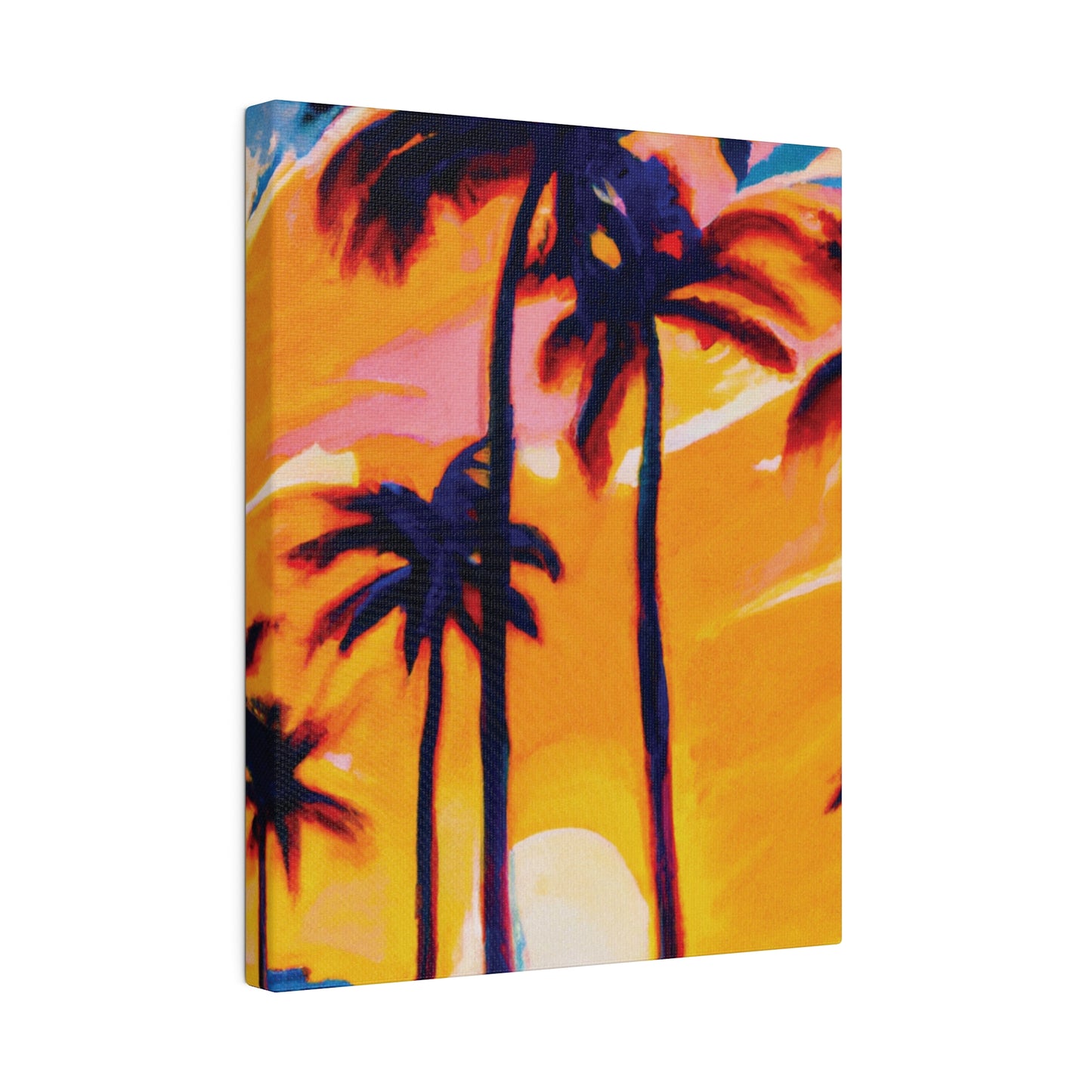 2067G - Miami Beach Sunset Painting Print | Miami | Beach | Sunset | Poster | Home Decor | Wall Art | Canvas