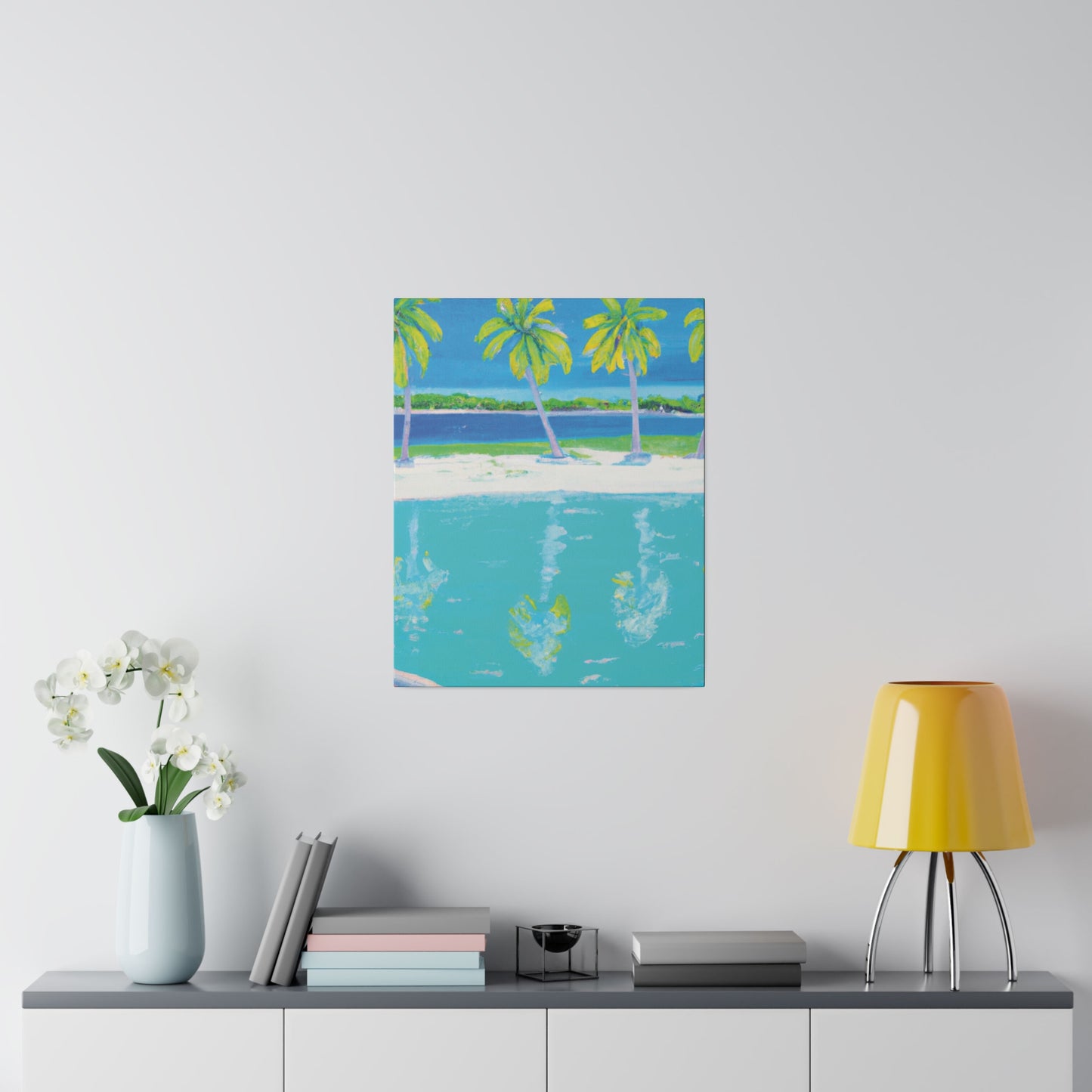 2196Z - Bahamas Ocean Painting Print | Bahamas | Ocean | Beach | Poster | Home Decor | Wall Art | Canvas