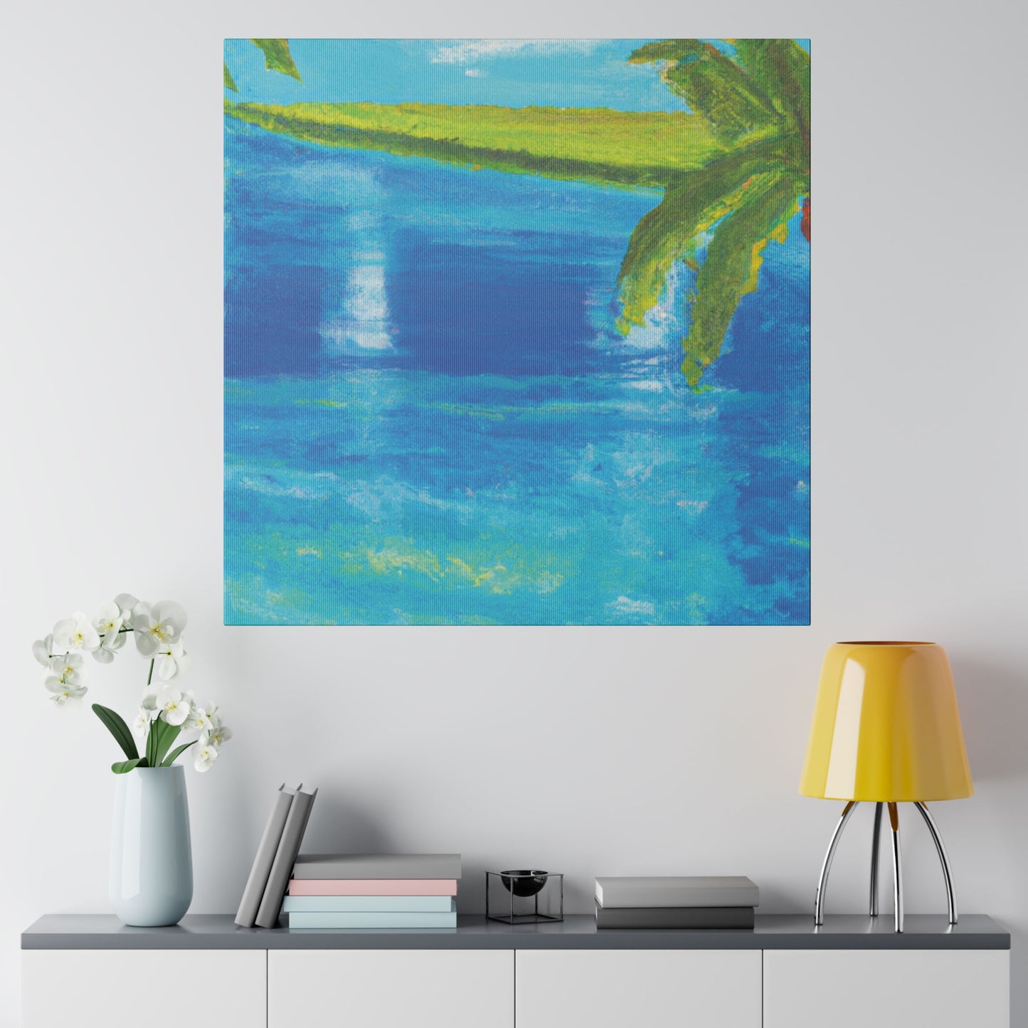 6359F - Bahamas Ocean Painting Print | Bahamas | Ocean | Beach | Poster | Home Decor | Wall Art | Canvas