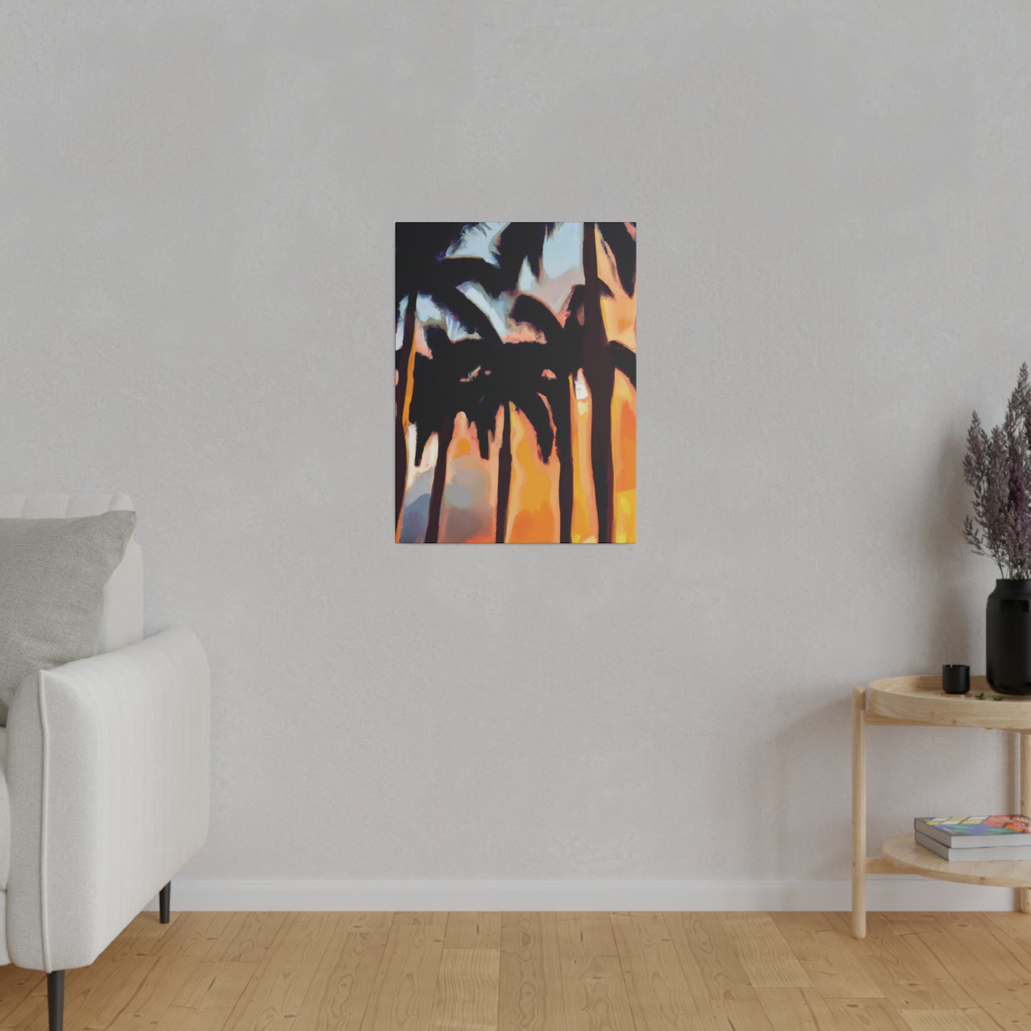 5642H - Miami Beach Sunset Painting Print | Miami | Beach | Sunset | Poster | Home Decor | Wall Art | Canvas