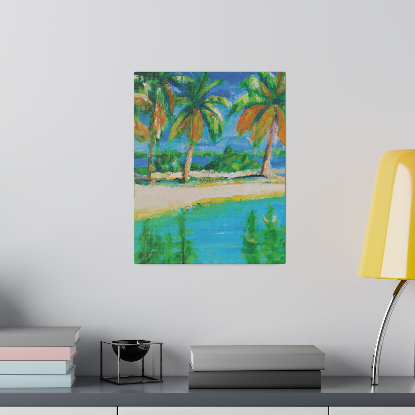 8576A - Bahamas Ocean Painting Print | Bahamas | Ocean | Beach | Poster | Home Decor | Wall Art | Canvas