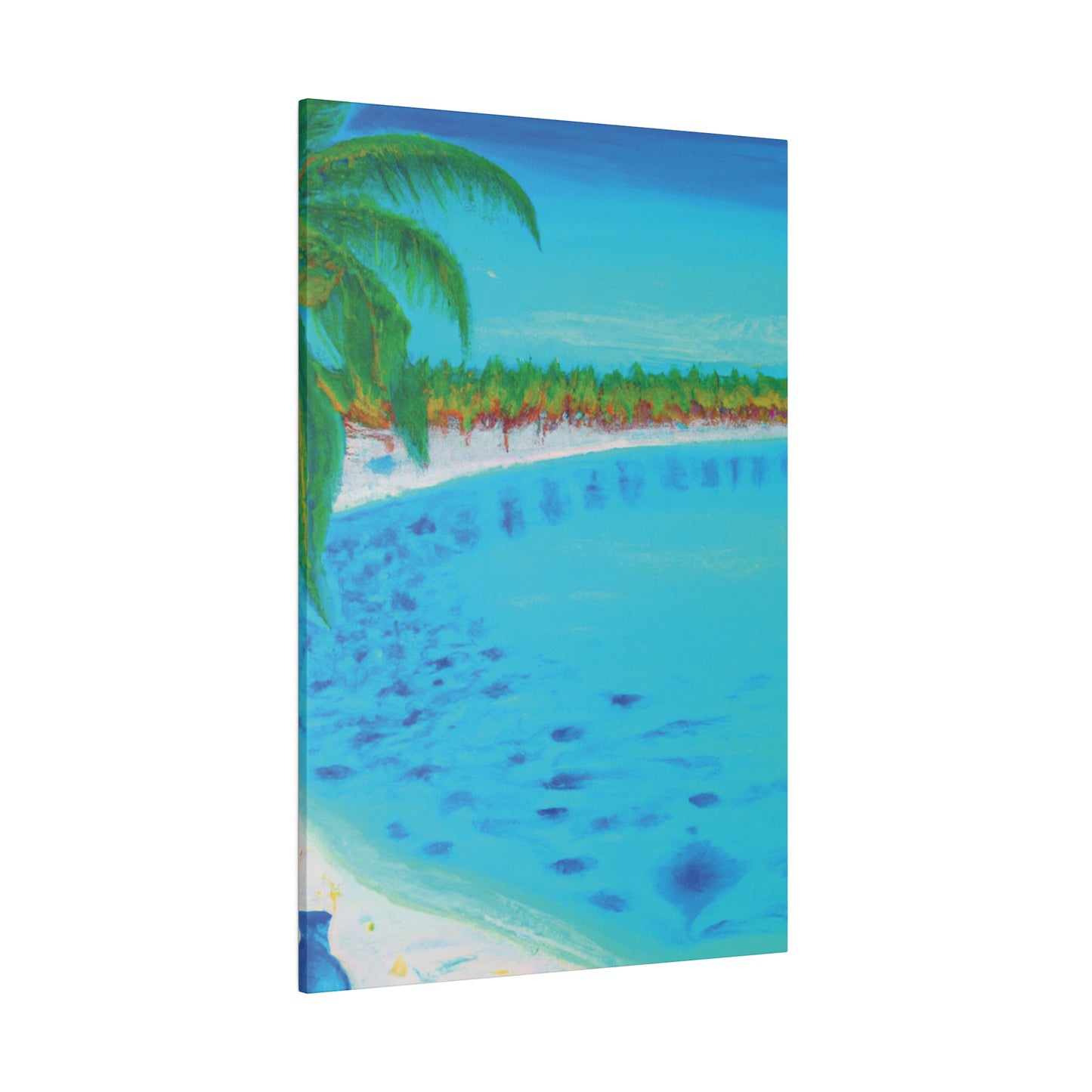 9677R - Bahamas Ocean Painting Print | Bahamas | Ocean | Beach | Poster | Home Decor | Wall Art | Canvas