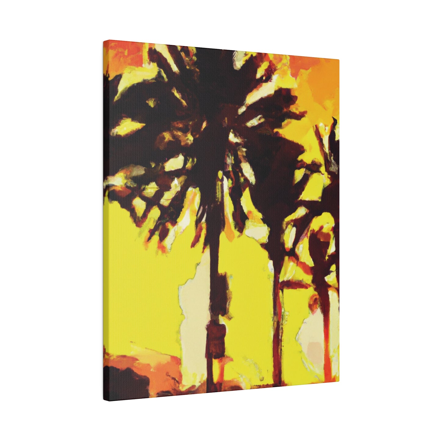 8336Q - Miami Beach Sunset Painting Print | Miami | Beach | Sunset | Poster | Home Decor | Wall Art | Canvas