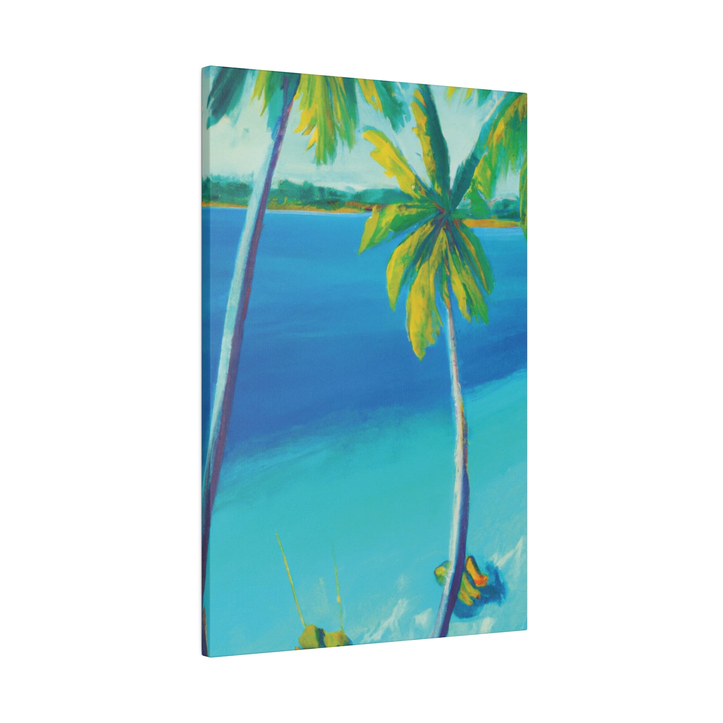 7593L - Bahamas Ocean Painting Print | Bahamas | Ocean | Beach | Poster | Home Decor | Wall Art | Canvas