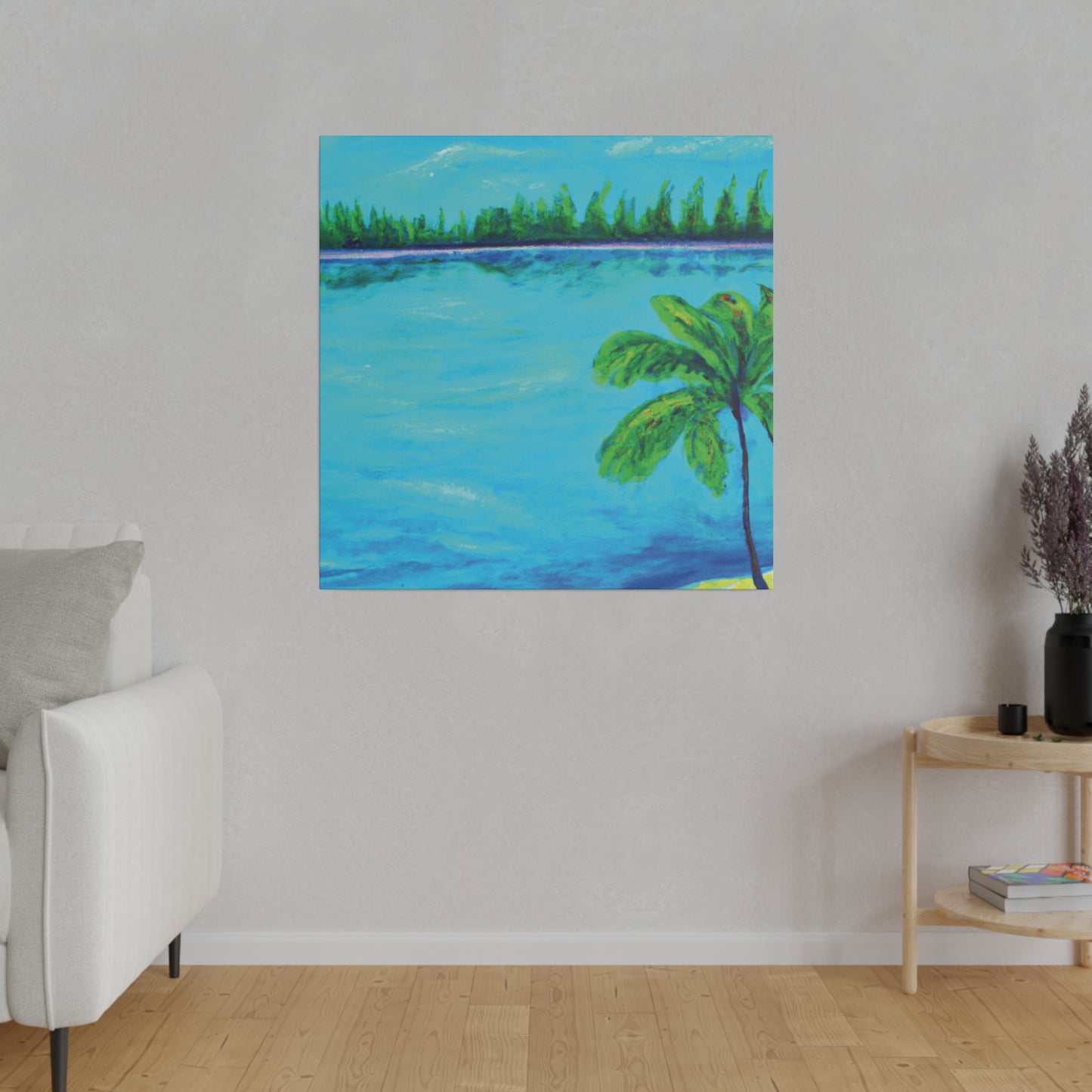 7122L - Bahamas Ocean Painting Print | Bahamas | Ocean | Beach | Poster | Home Decor | Wall Art | Canvas