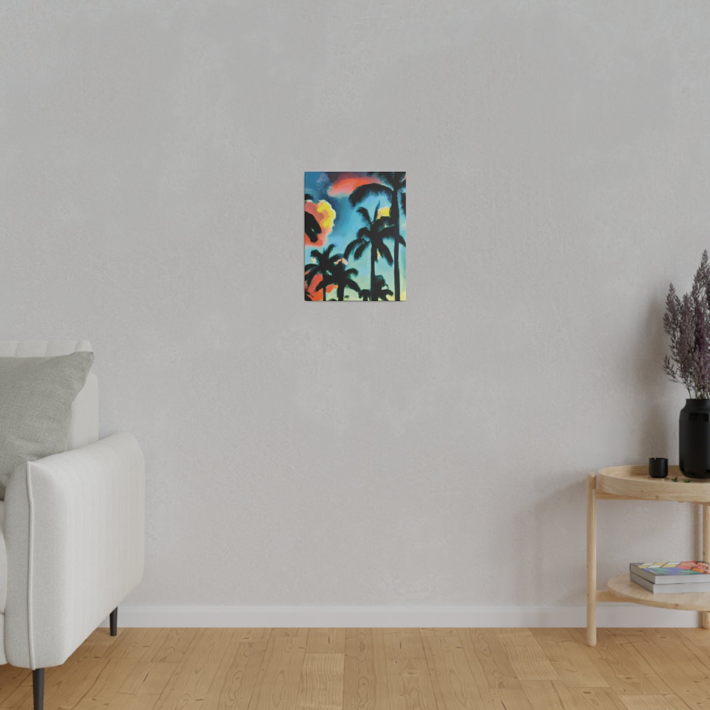 8724W - Miami Beach Sunset Painting Print | Miami | Beach | Sunset | Poster | Home Decor | Wall Art | Canvas