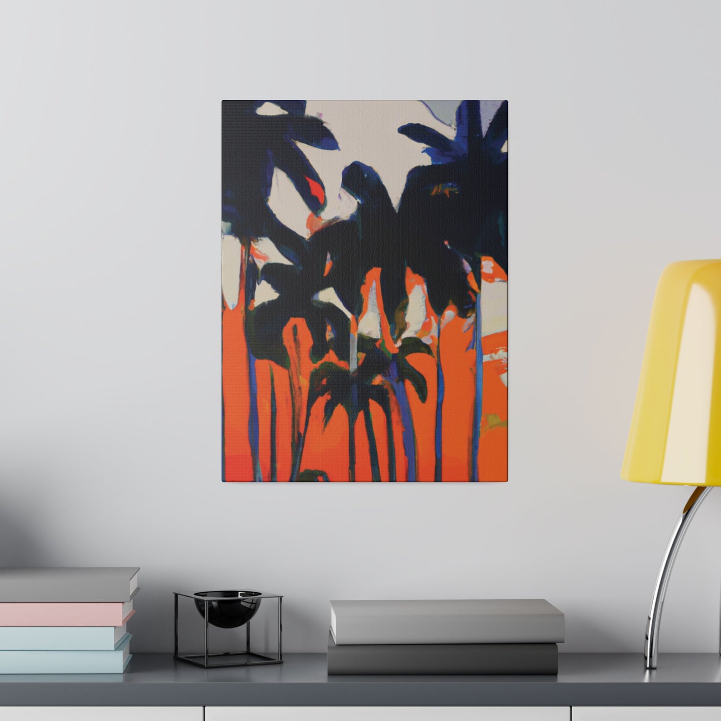 7345M - Miami Beach Sunset Painting Print | Miami | Beach | Sunset | Poster | Home Decor | Wall Art | Canvas
