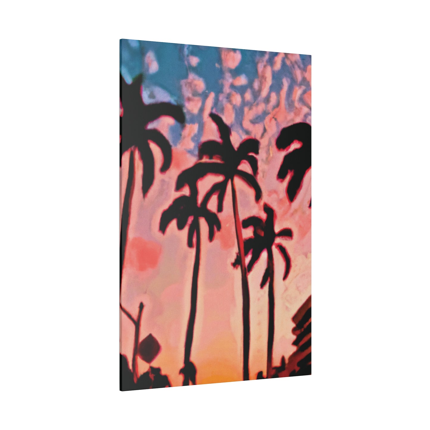 3784J - Miami Beach Sunset Painting Print | Miami | Beach | Sunset | Poster | Home Decor | Wall Art | Canvas