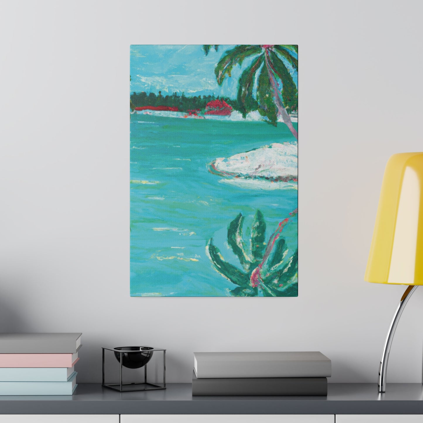 7090Z - Bahamas Ocean Painting Print | Bahamas | Ocean | Beach | Poster | Home Decor | Wall Art | Canvas