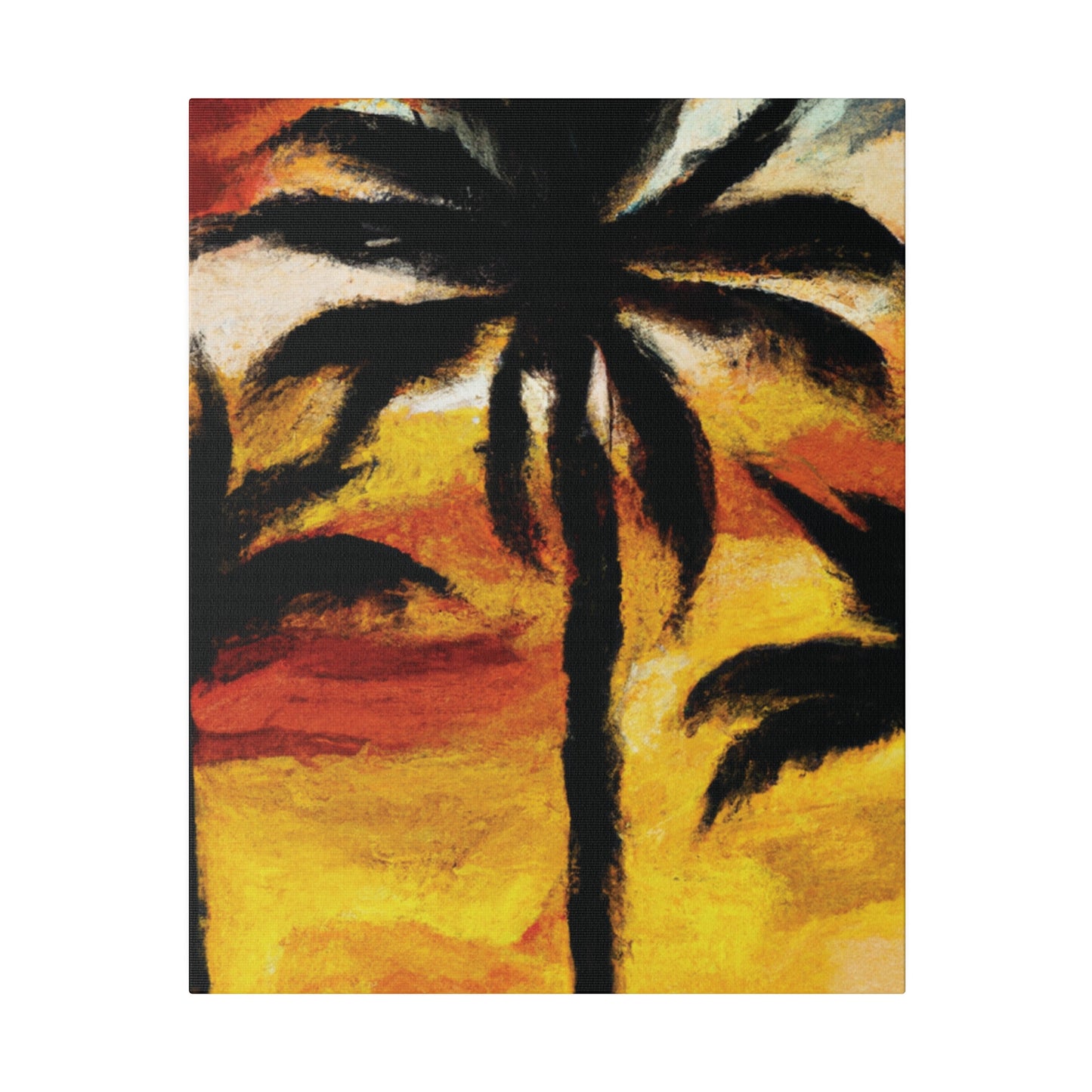 3122C - Miami Beach Sunset Painting Print | Miami | Beach | Sunset | Poster | Home Decor | Wall Art | Canvas