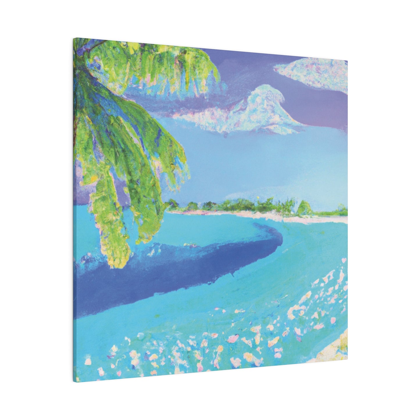 9792F - Bahamas Ocean Painting Print | Bahamas | Ocean | Beach | Poster | Home Decor | Wall Art | Canvas