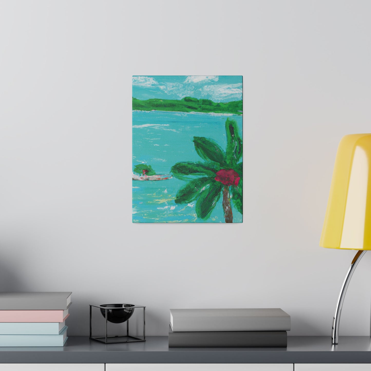 5627Q - Bahamas Ocean Painting Print | Bahamas | Ocean | Beach | Poster | Home Decor | Wall Art | Canvas