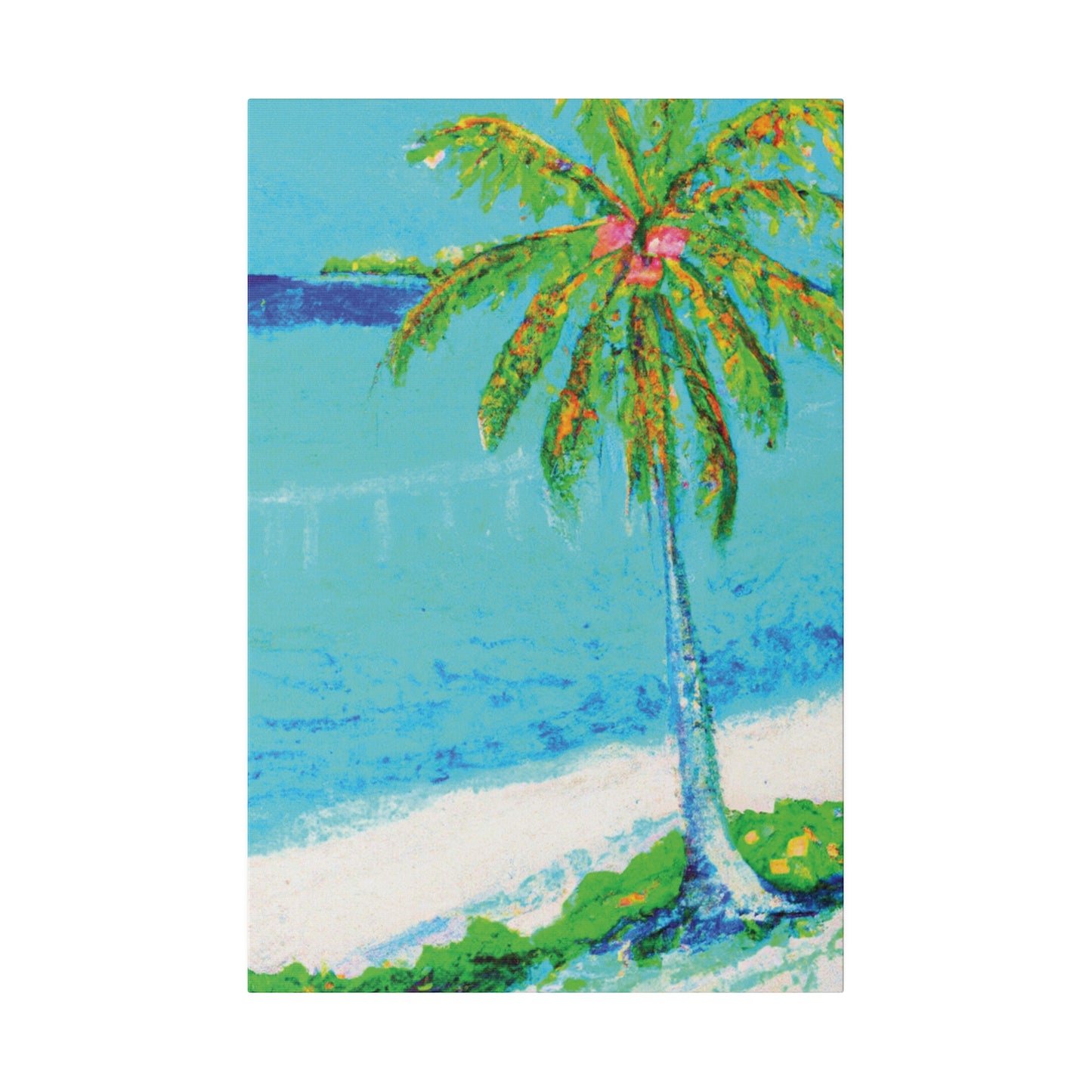 9089H - Bahamas Ocean Painting Print | Bahamas | Ocean | Beach | Poster | Home Decor | Wall Art | Canvas