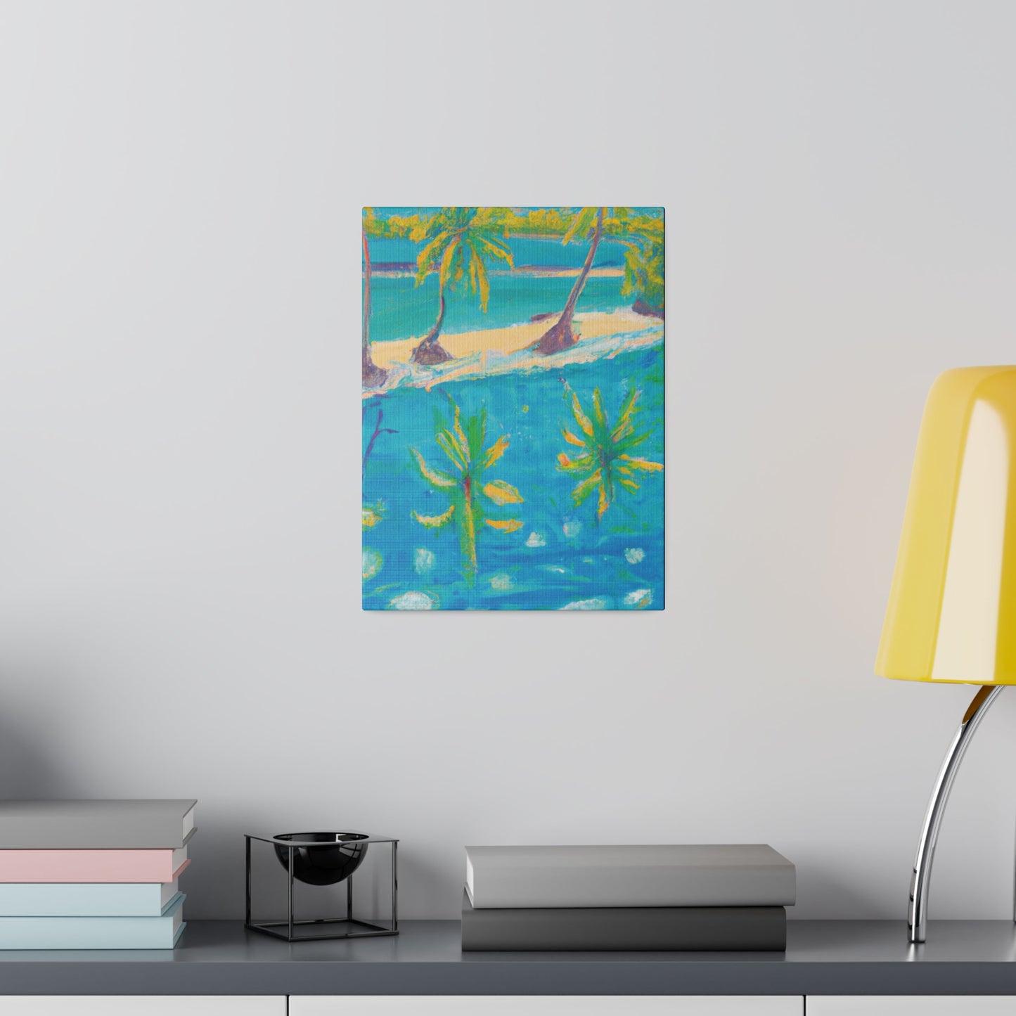 4825R - Bahamas Ocean Painting Print | Bahamas | Ocean | Beach | Poster | Home Decor | Wall Art | Canvas