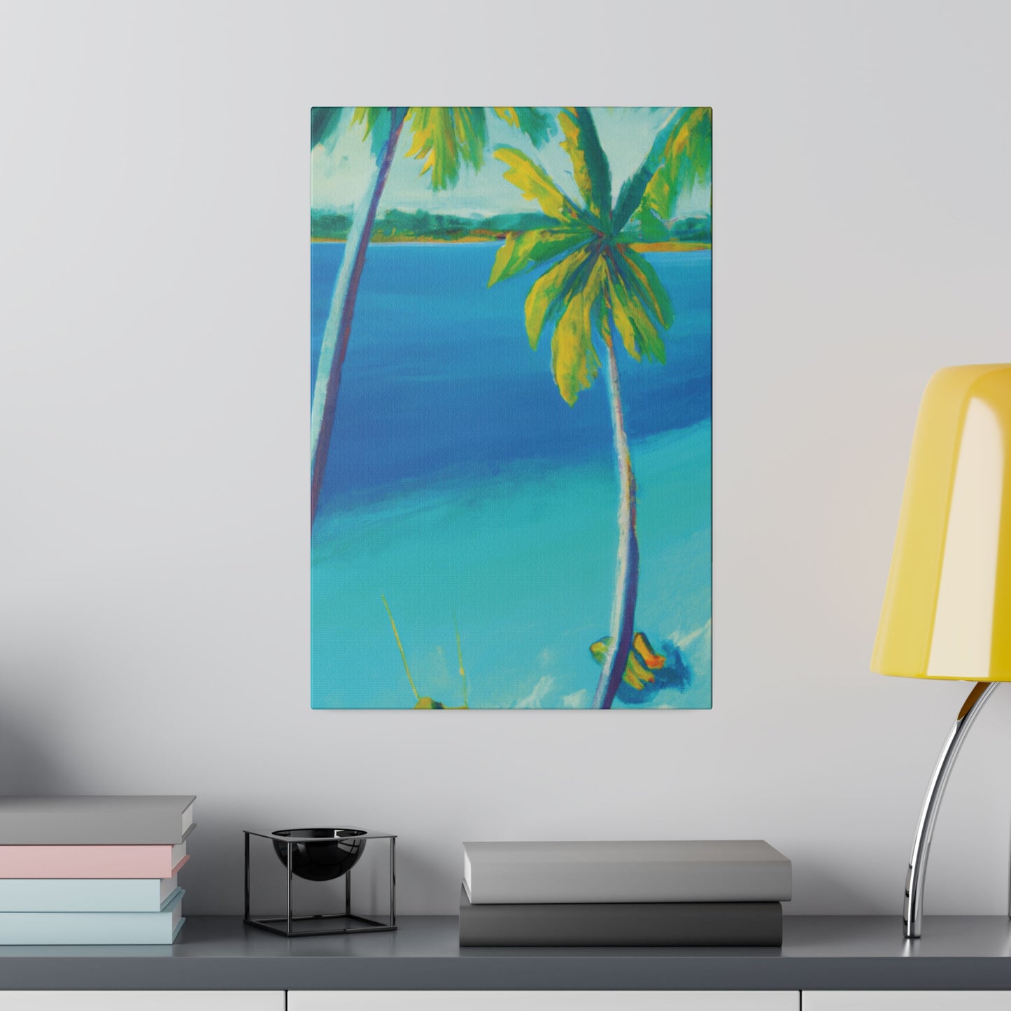 7593L - Bahamas Ocean Painting Print | Bahamas | Ocean | Beach | Poster | Home Decor | Wall Art | Canvas