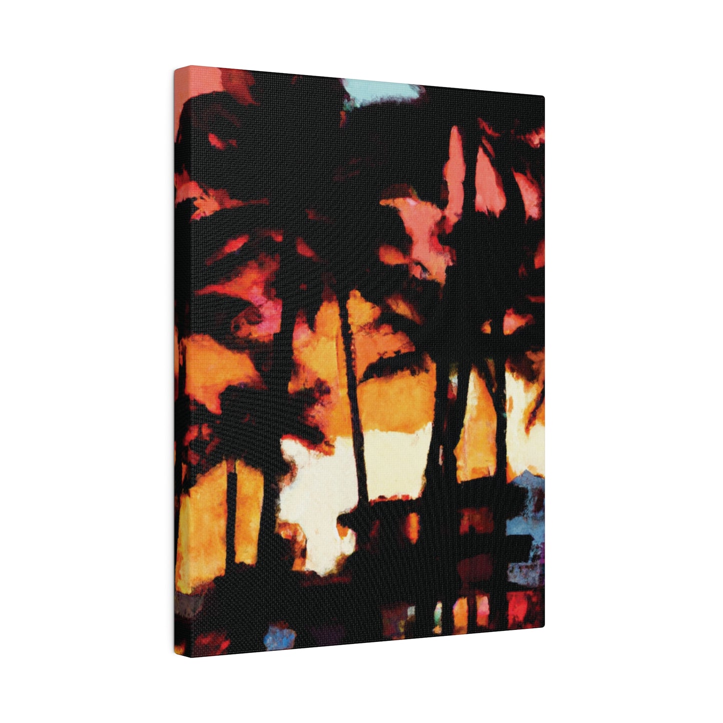 8498K - Miami Beach Sunset Painting Print | Miami | Beach | Sunset | Poster | Home Decor | Wall Art | Canvas