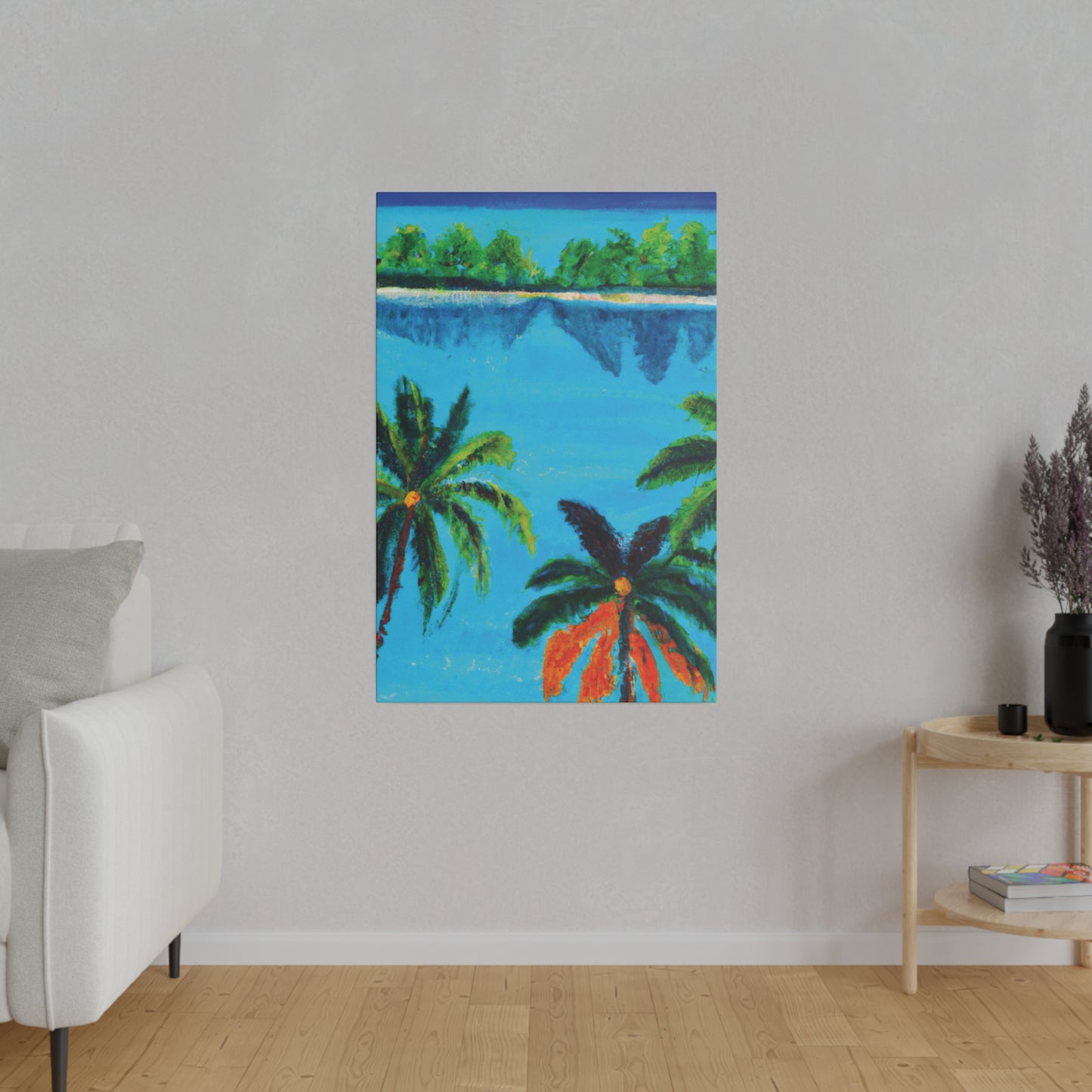 7373A - Bahamas Ocean Painting Print | Bahamas | Ocean | Beach | Poster | Home Decor | Wall Art | Canvas