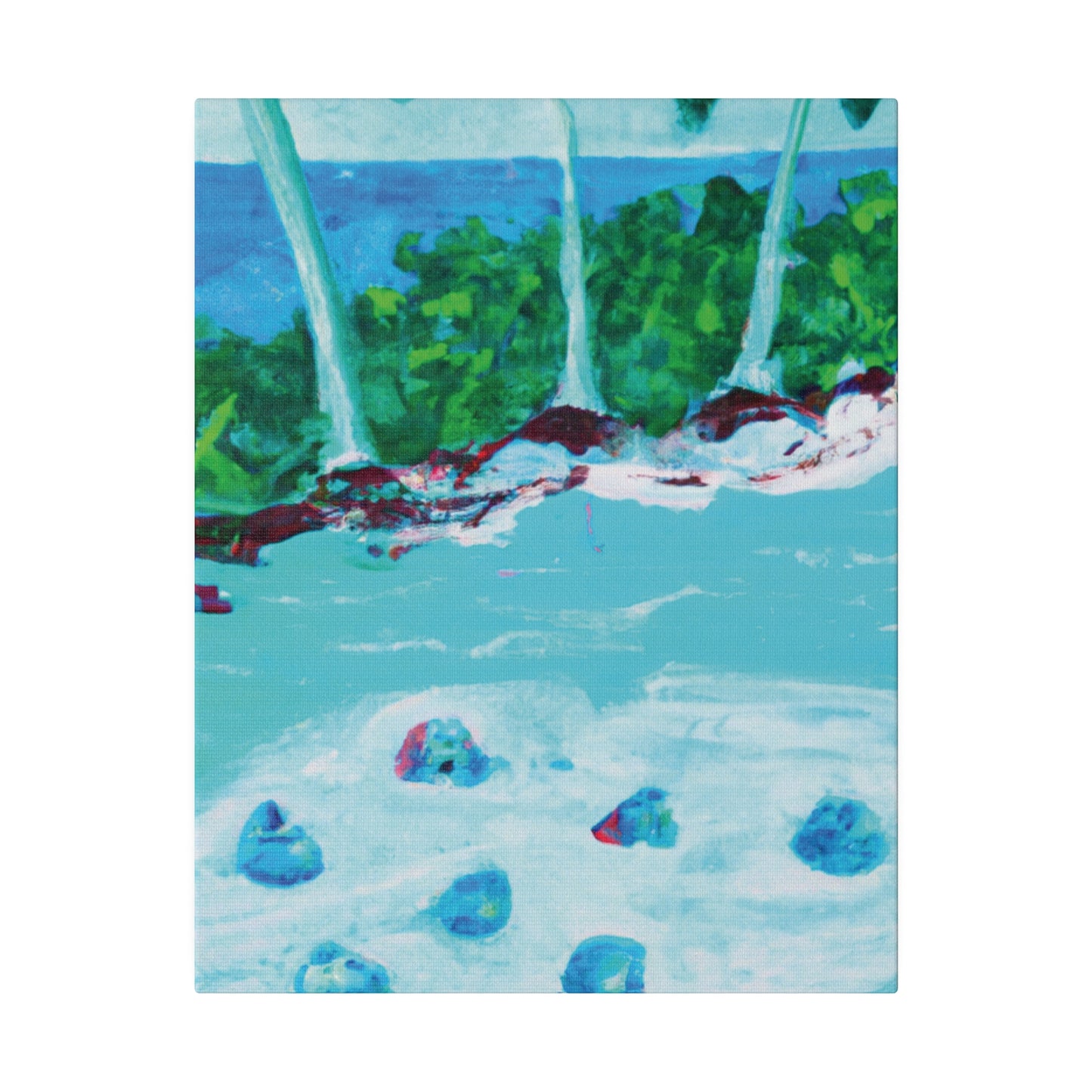 6791E - Bahamas Ocean Painting Print | Bahamas | Ocean | Beach | Poster | Home Decor | Wall Art | Canvas