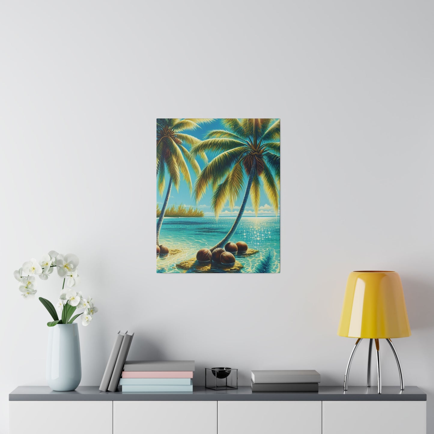 8231M - Bahamas Ocean Painting Print | Bahamas | Ocean | Beach | Poster | Home Decor | Wall Art | Canvas