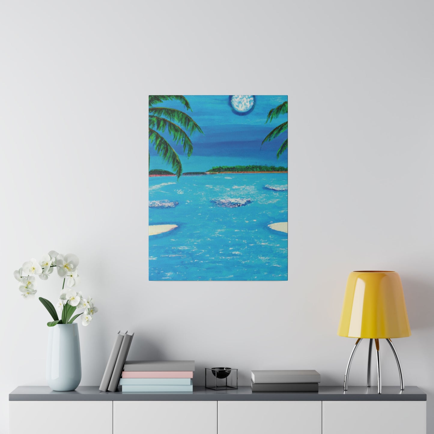 7239Z - Bahamas Ocean Painting Print | Bahamas | Ocean | Beach | Poster | Home Decor | Wall Art | Canvas