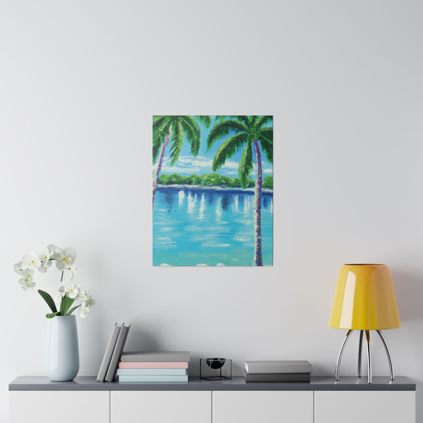 4482N - Bahamas Ocean Painting Print | Bahamas | Ocean | Beach | Poster | Home Decor | Wall Art | Canvas