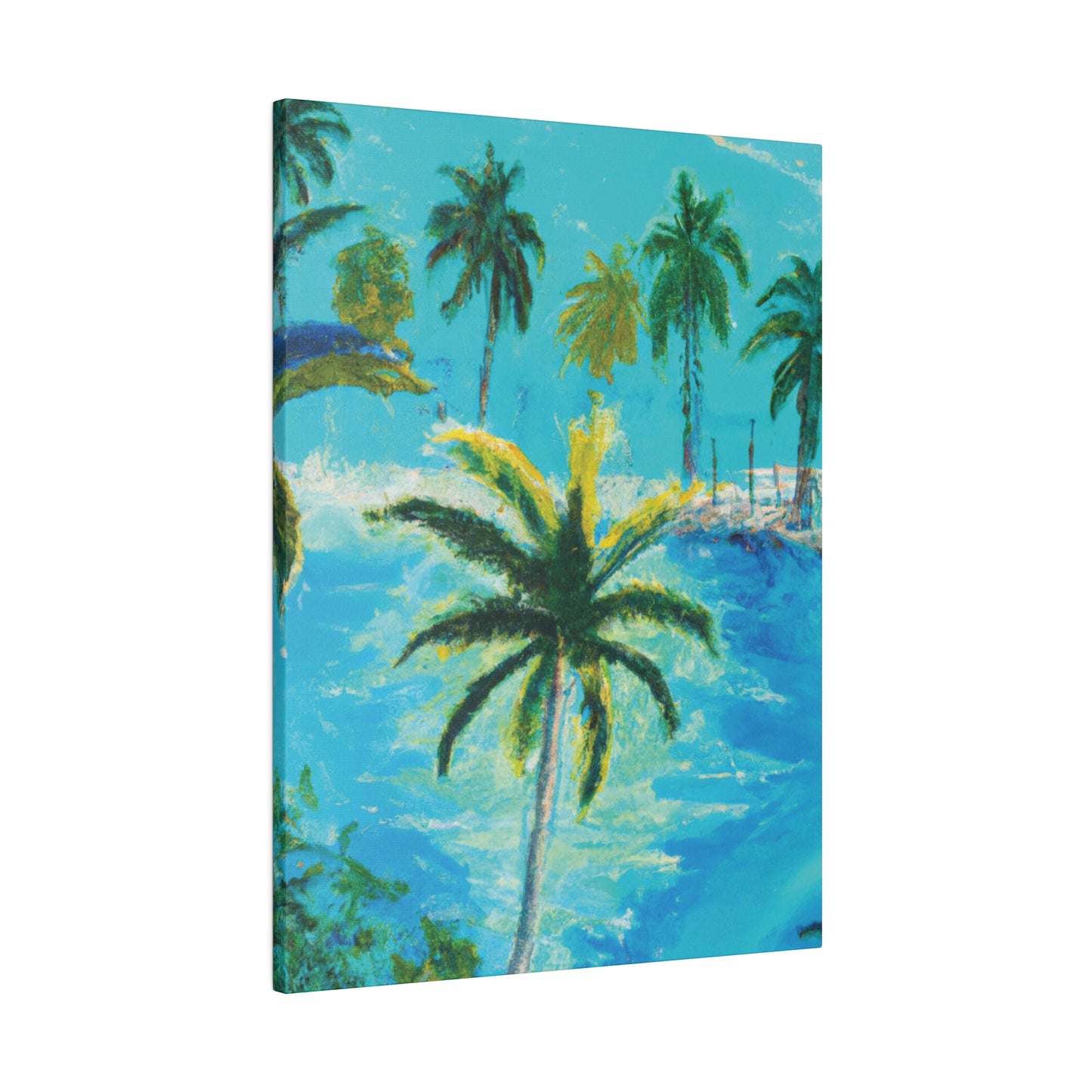 9794R - Bahamas Ocean Painting Print | Bahamas | Ocean | Beach | Poster | Home Decor | Wall Art | Canvas