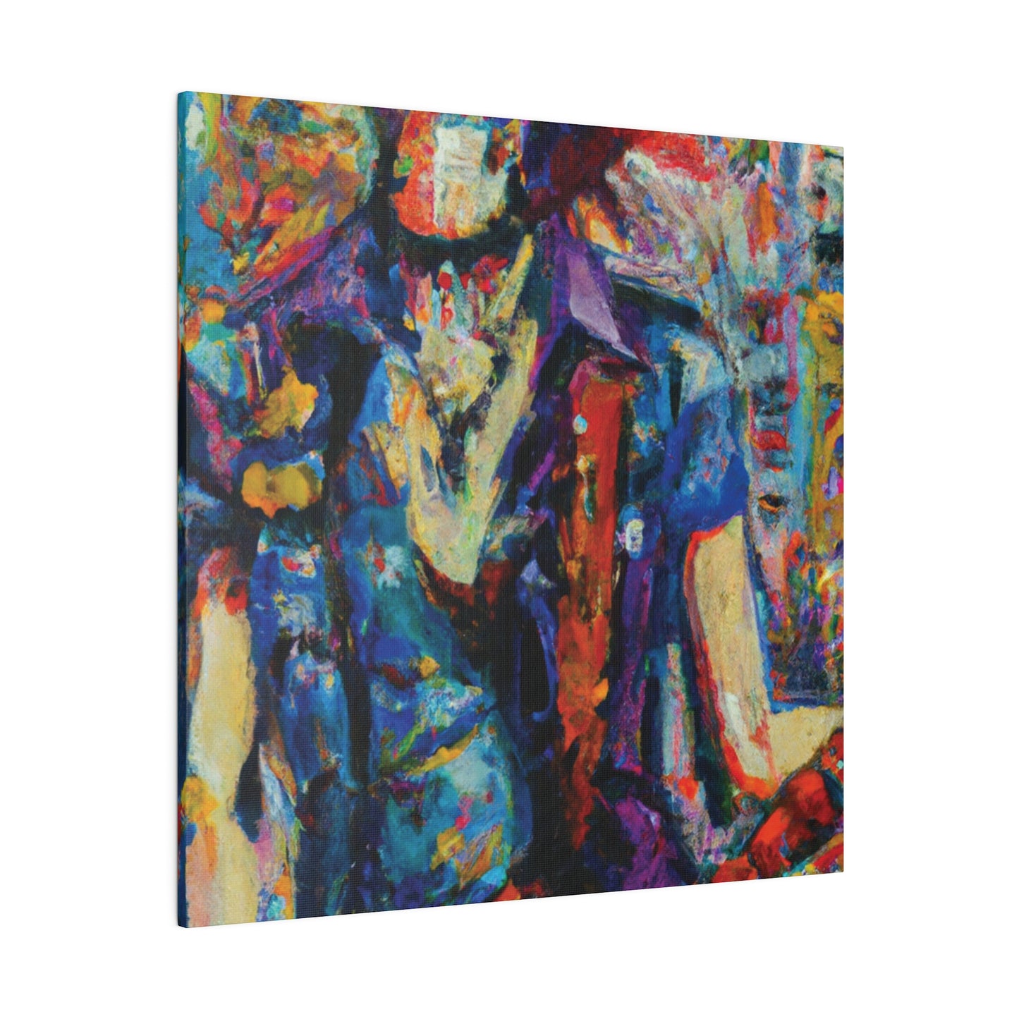 9667F - Rockstar Oil Painting Style Print | Poster | Home Decor | Wall Art | Music Art | Canvas