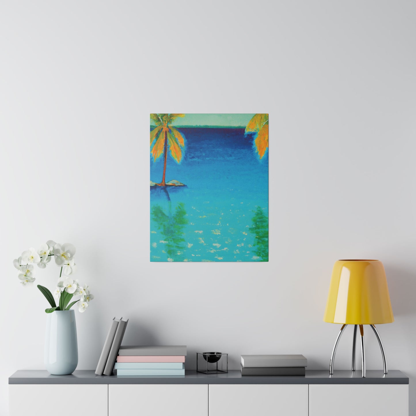 9234A - Bahamas Ocean Painting Print | Bahamas | Ocean | Beach | Poster | Home Decor | Wall Art | Canvas