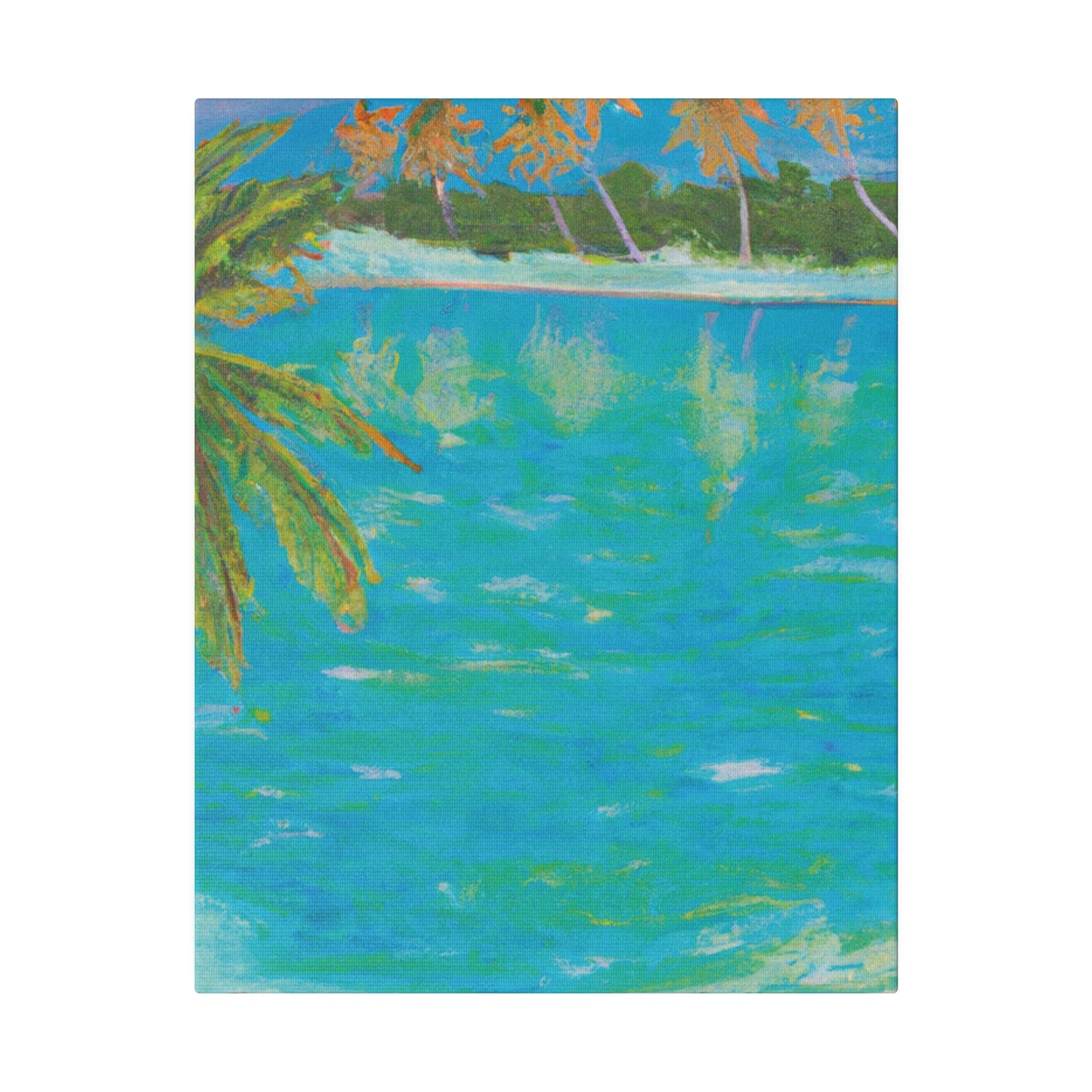 1767P - Bahamas Ocean Painting Print | Bahamas | Ocean | Beach | Poster | Home Decor | Wall Art | Canvas