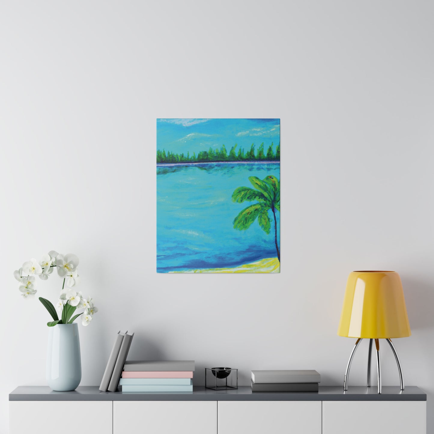 7122L - Bahamas Ocean Painting Print | Bahamas | Ocean | Beach | Poster | Home Decor | Wall Art | Canvas