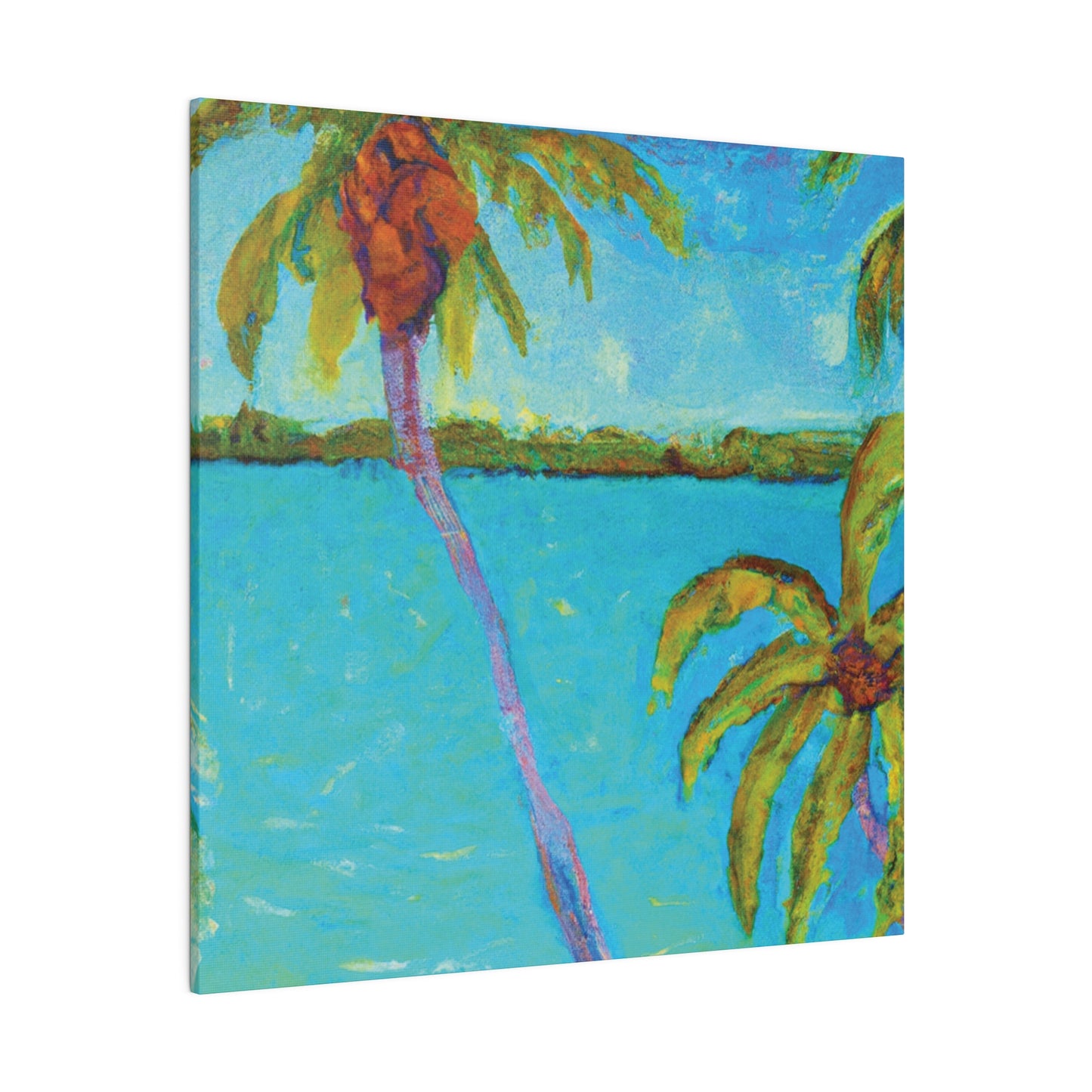 4676F - Bahamas Ocean Painting Print | Bahamas | Ocean | Beach | Poster | Home Decor | Wall Art | Canvas