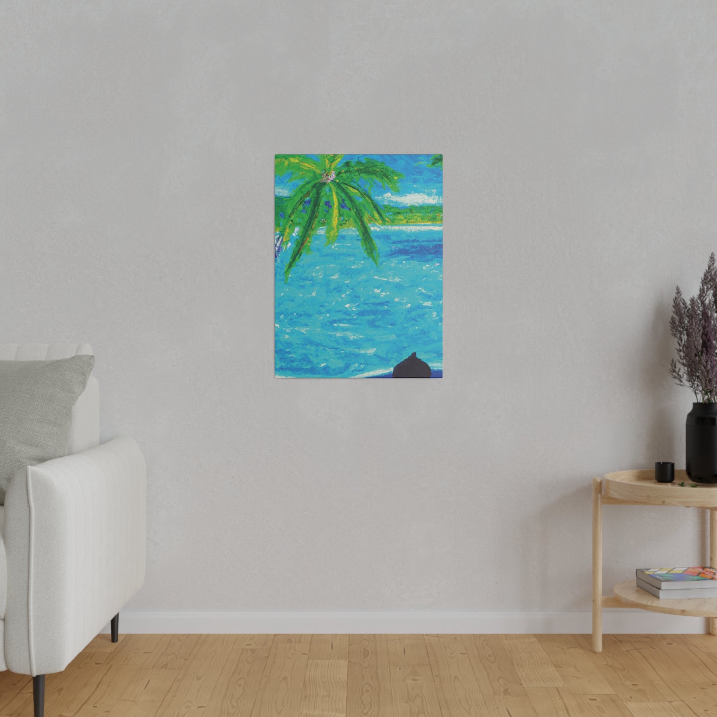 7355H - Bahamas Ocean Painting Print | Bahamas | Ocean | Beach | Poster | Home Decor | Wall Art | Canvas