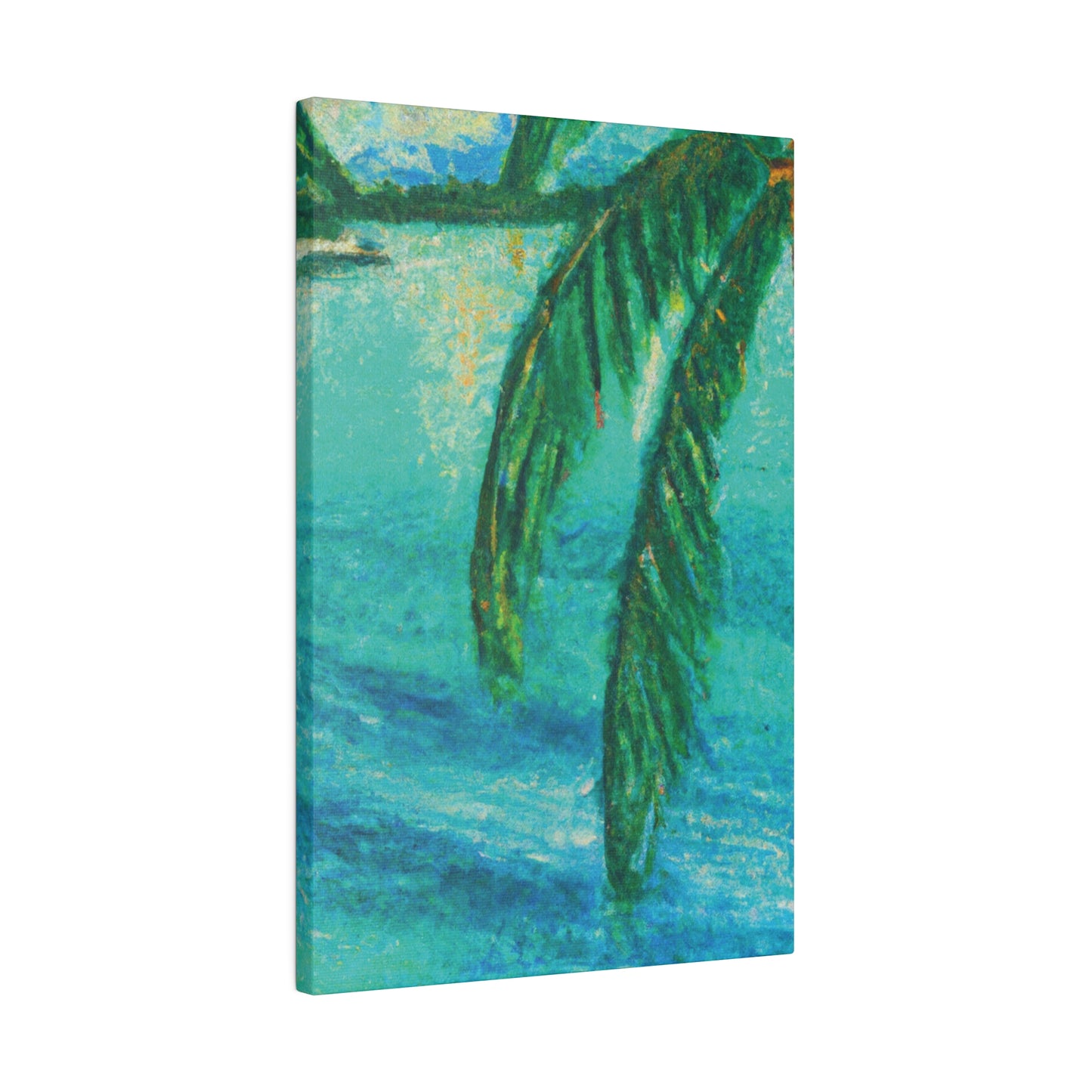 7714W - Bahamas Ocean Painting Print | Bahamas | Ocean | Beach | Poster | Home Decor | Wall Art | Canvas