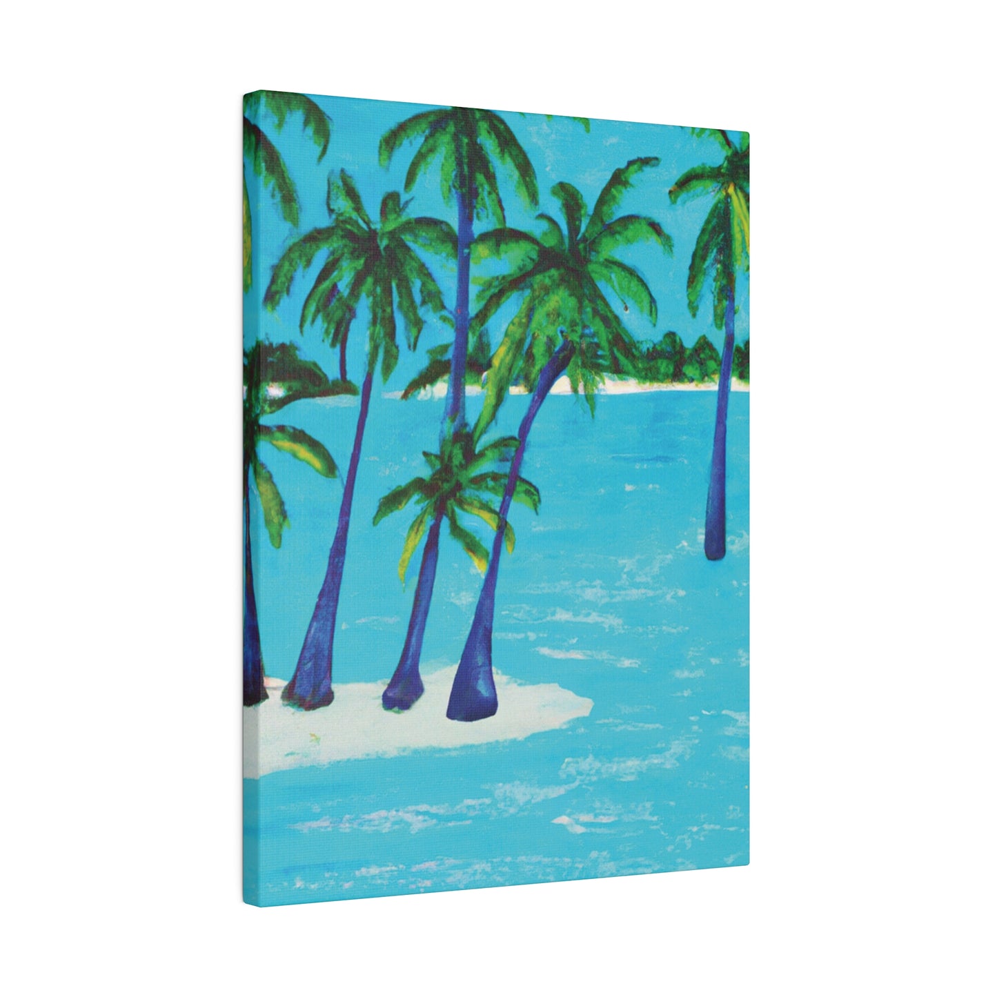 2486G - Bahamas Ocean Painting Print | Bahamas | Ocean | Beach | Poster | Home Decor | Wall Art | Canvas