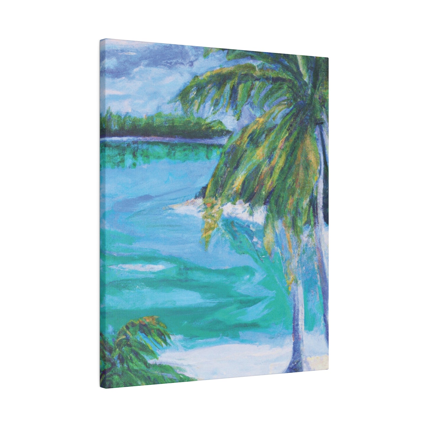 8721Q - Bahamas Ocean Painting Print | Bahamas | Ocean | Beach | Poster | Home Decor | Wall Art | Canvas