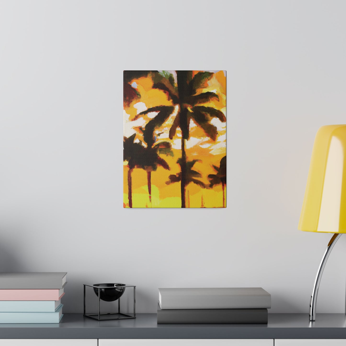 3197H - Miami Beach Sunset Painting Print | Miami | Beach | Sunset | Poster | Home Decor | Wall Art | Canvas