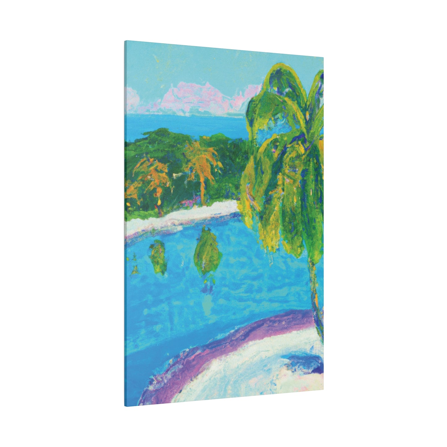 3281F - Bahamas Ocean Painting Print | Bahamas | Ocean | Beach | Poster | Home Decor | Wall Art | Canvas