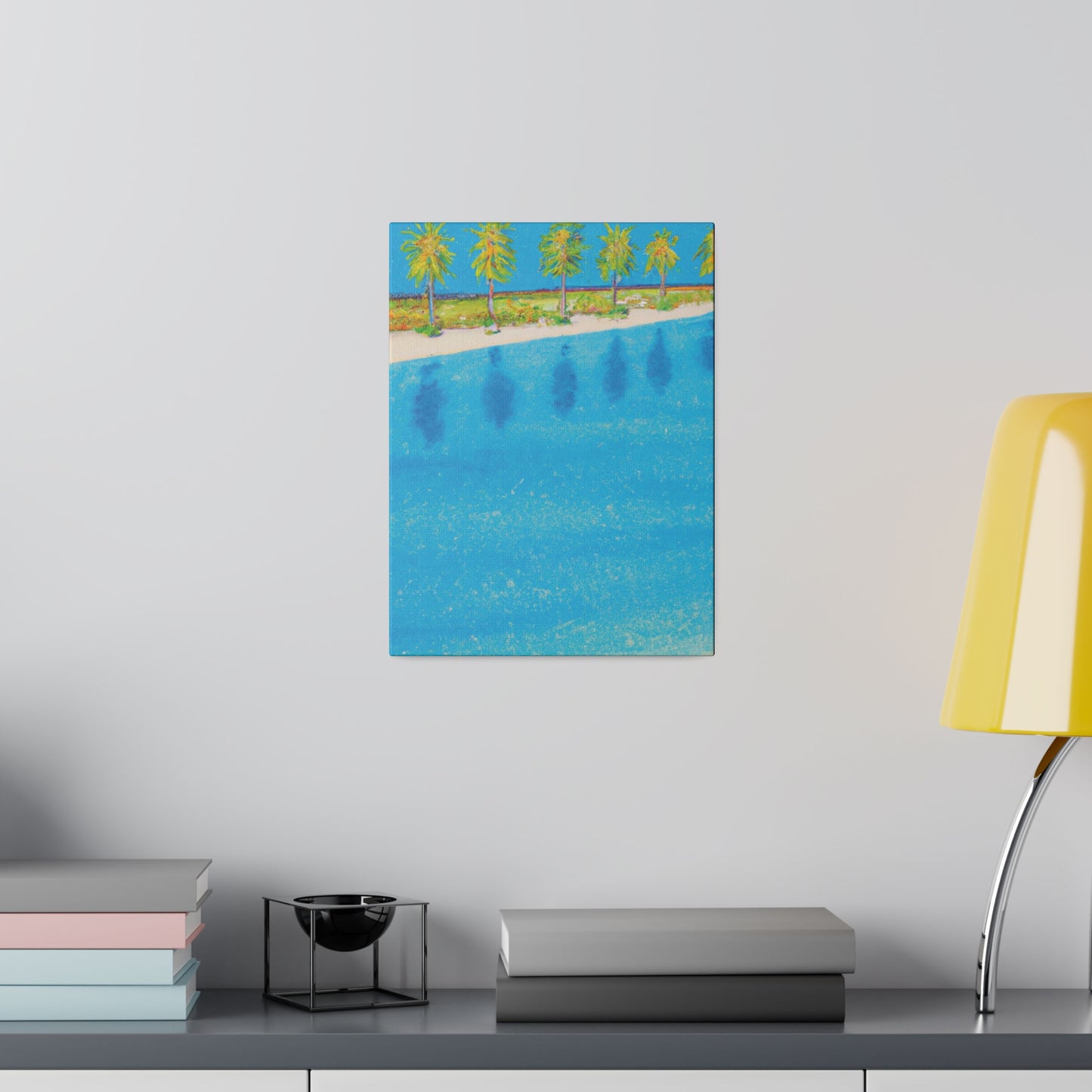 3877G - Bahamas Ocean Painting Print | Bahamas | Ocean | Beach | Poster | Home Decor | Wall Art | Canvas