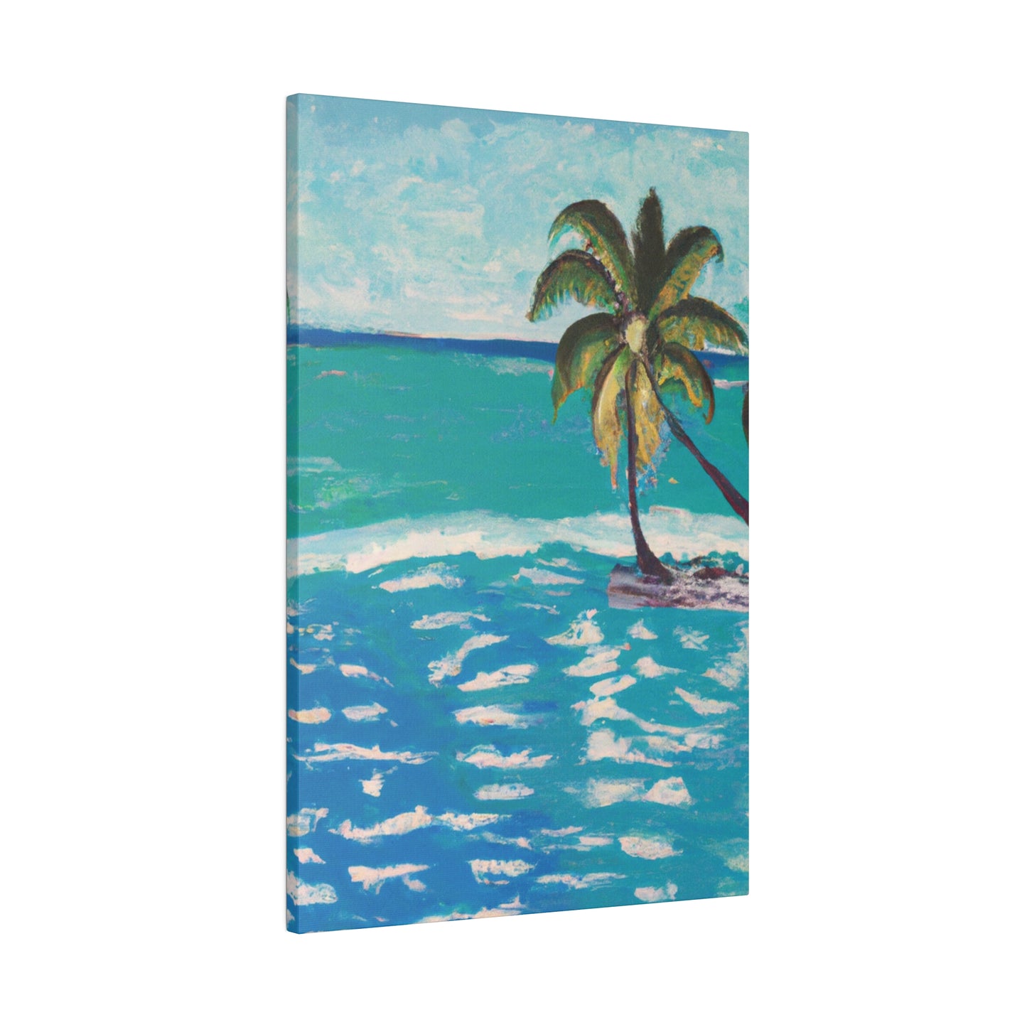 4081V - Bahamas Ocean Painting Print | Bahamas | Ocean | Beach | Poster | Home Decor | Wall Art | Canvas