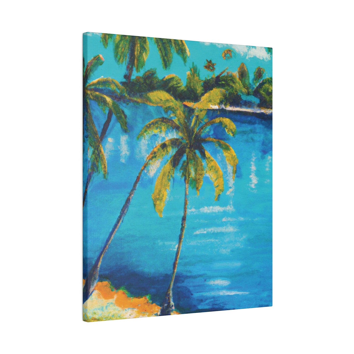 856Y - Bahamas Ocean Painting Print | Bahamas | Ocean | Beach | Poster | Home Decor | Wall Art | Canvas